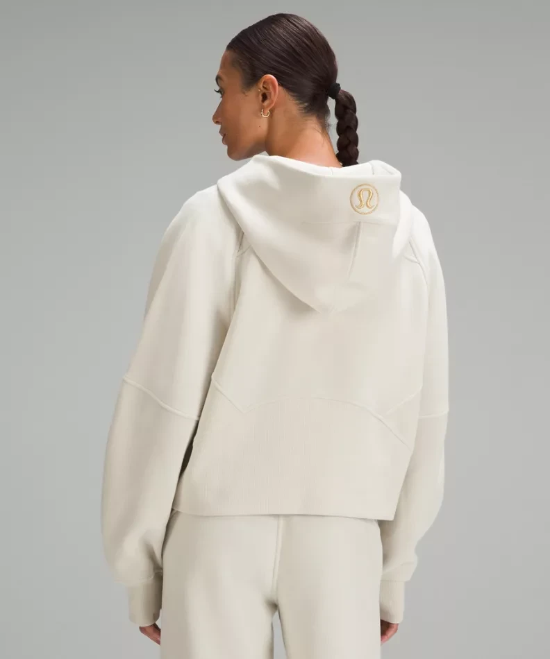 Lululemon cropped half-zip hoodie | size xl