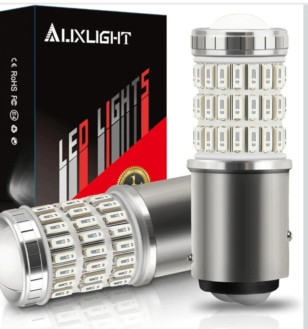 AUXITO 2x 1157 Red LED Bulb 300% Brighter - photo 2