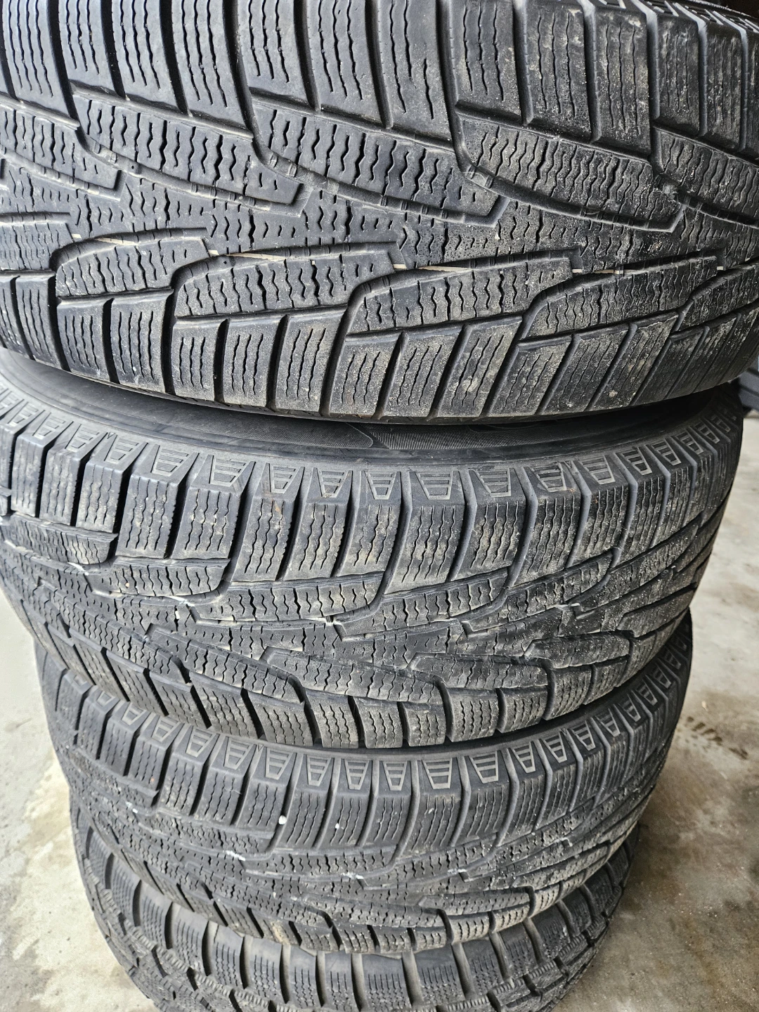 Kumho Winter Tires on Steel Rims - Set of 4 - photo 2