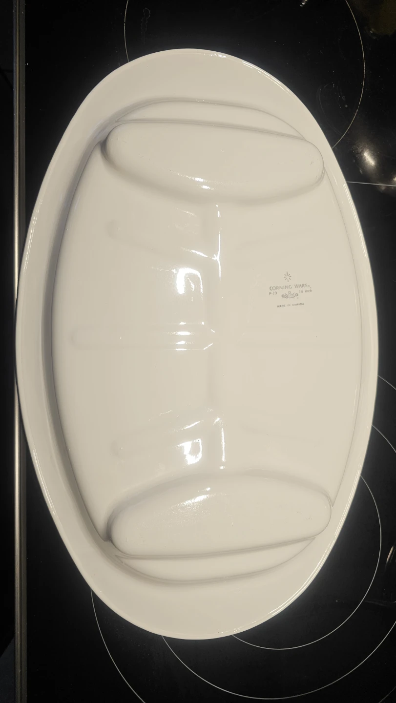 CorningWare "Blue Cornflower" Divided Serving Platter - photo 2