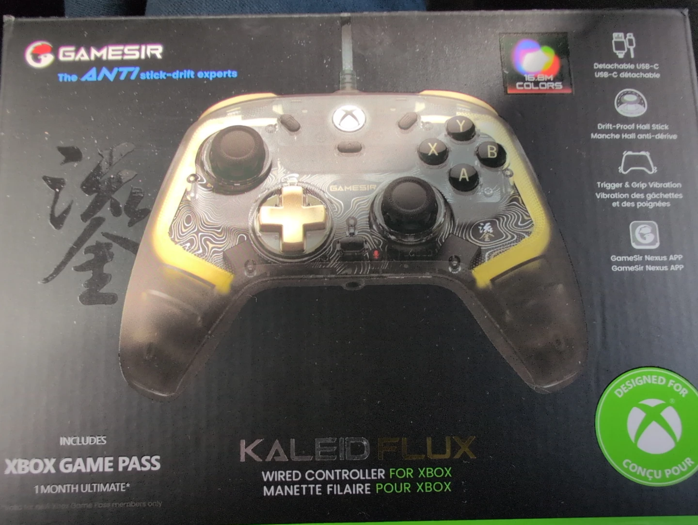 GameSir Kaleid Flux Wired Controller for Xbox
