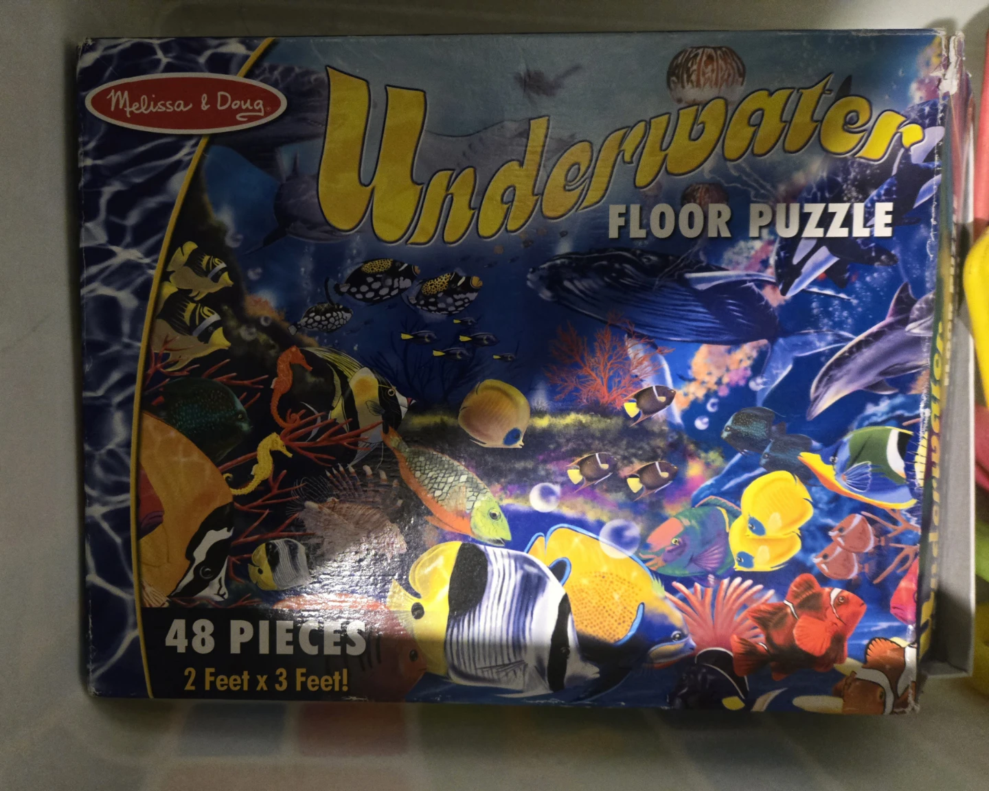 Melissa & Doug Underwater Floor Puzzle - 48 Pieces