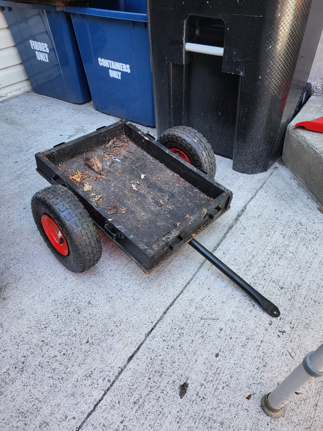 Garden Yard Cart Trailer $18 cash