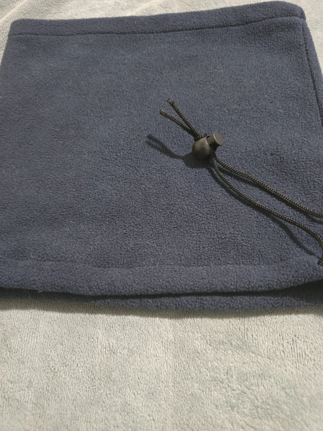 Navy Blue Fleece Neck Warmer Gaiter