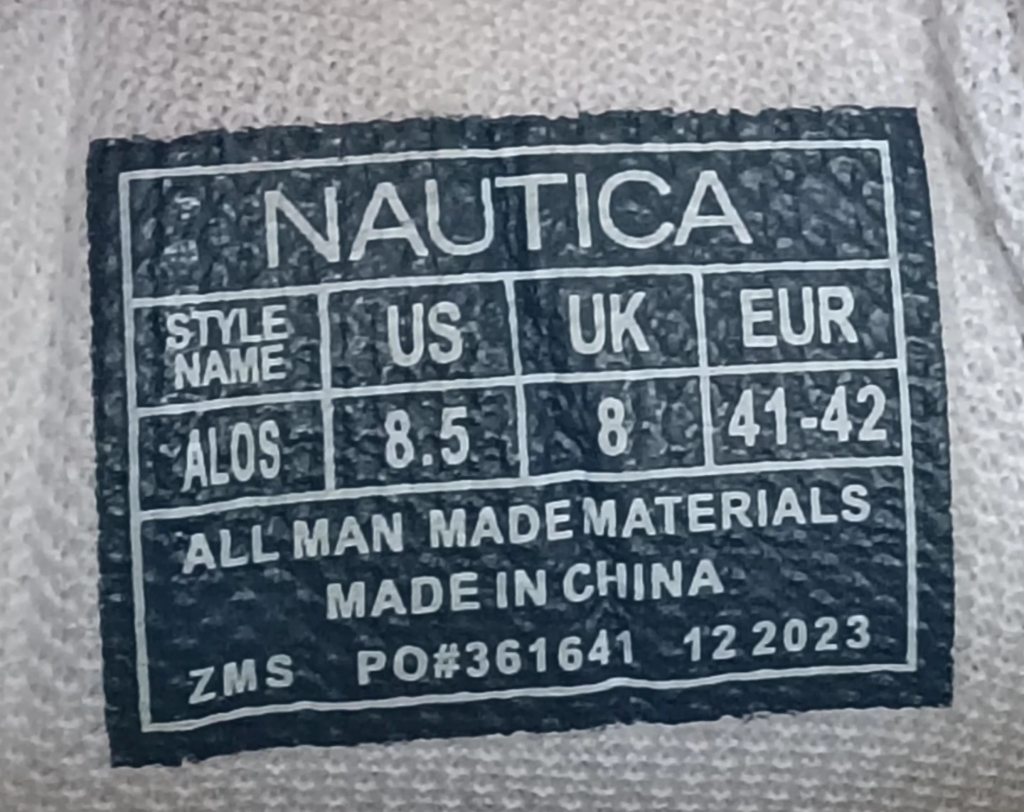 Nautica ALOS White Sneakers – Men’s 8.5 – Clean Casual Shoes - photo 3