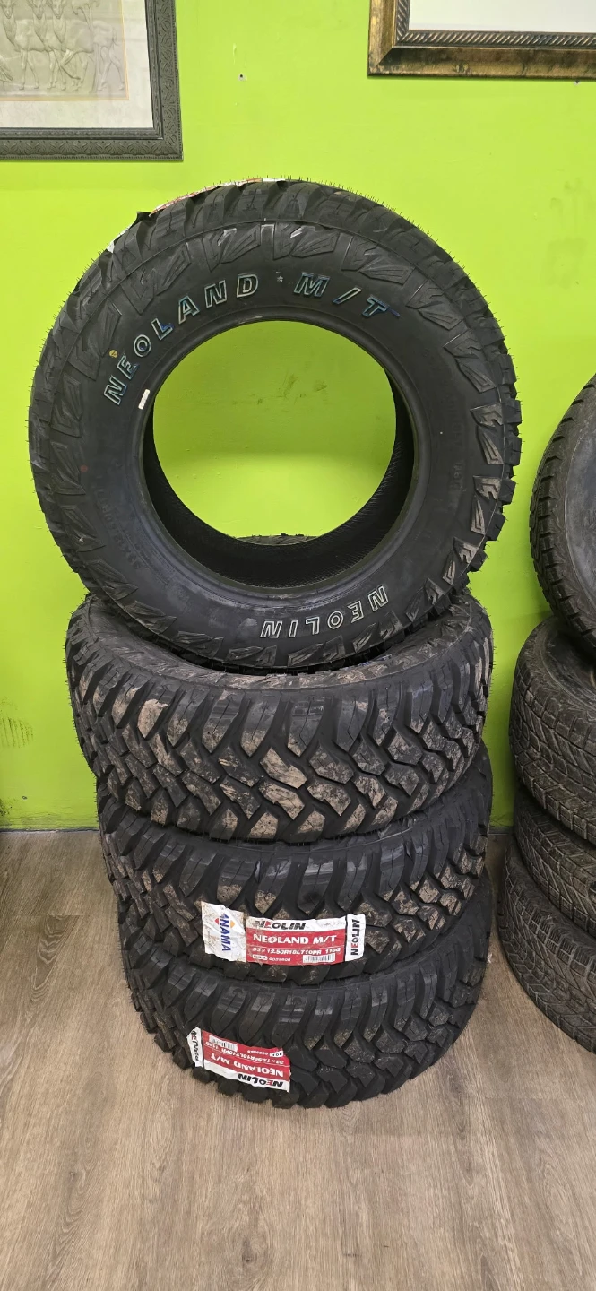 🔥 33” Mud Terrain Tires – Set of 4 – $800 🔥