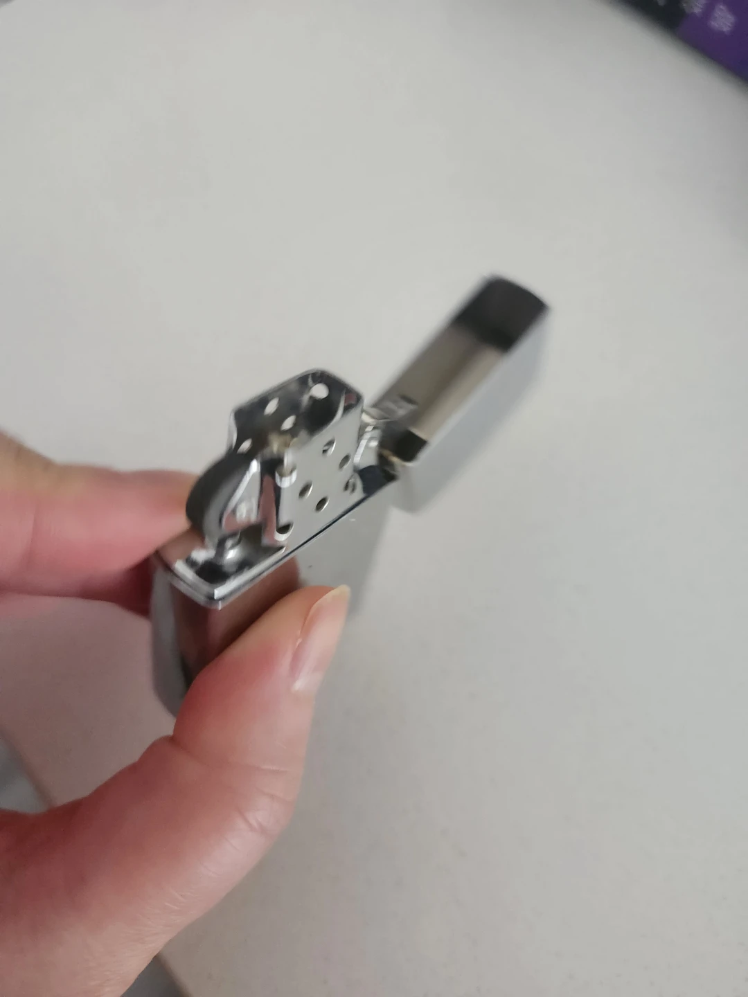 Chrome Flip Lighter - photo 4