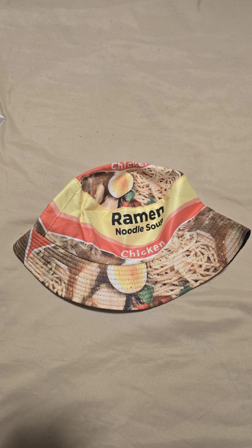 Ramen Noodle Soup Bucket Hat