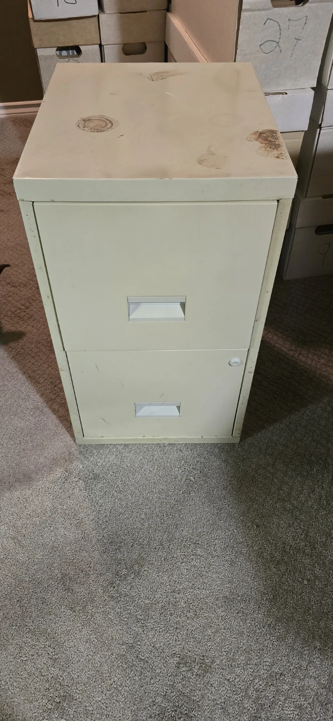 2-Drawer Metal Filing Cabinet