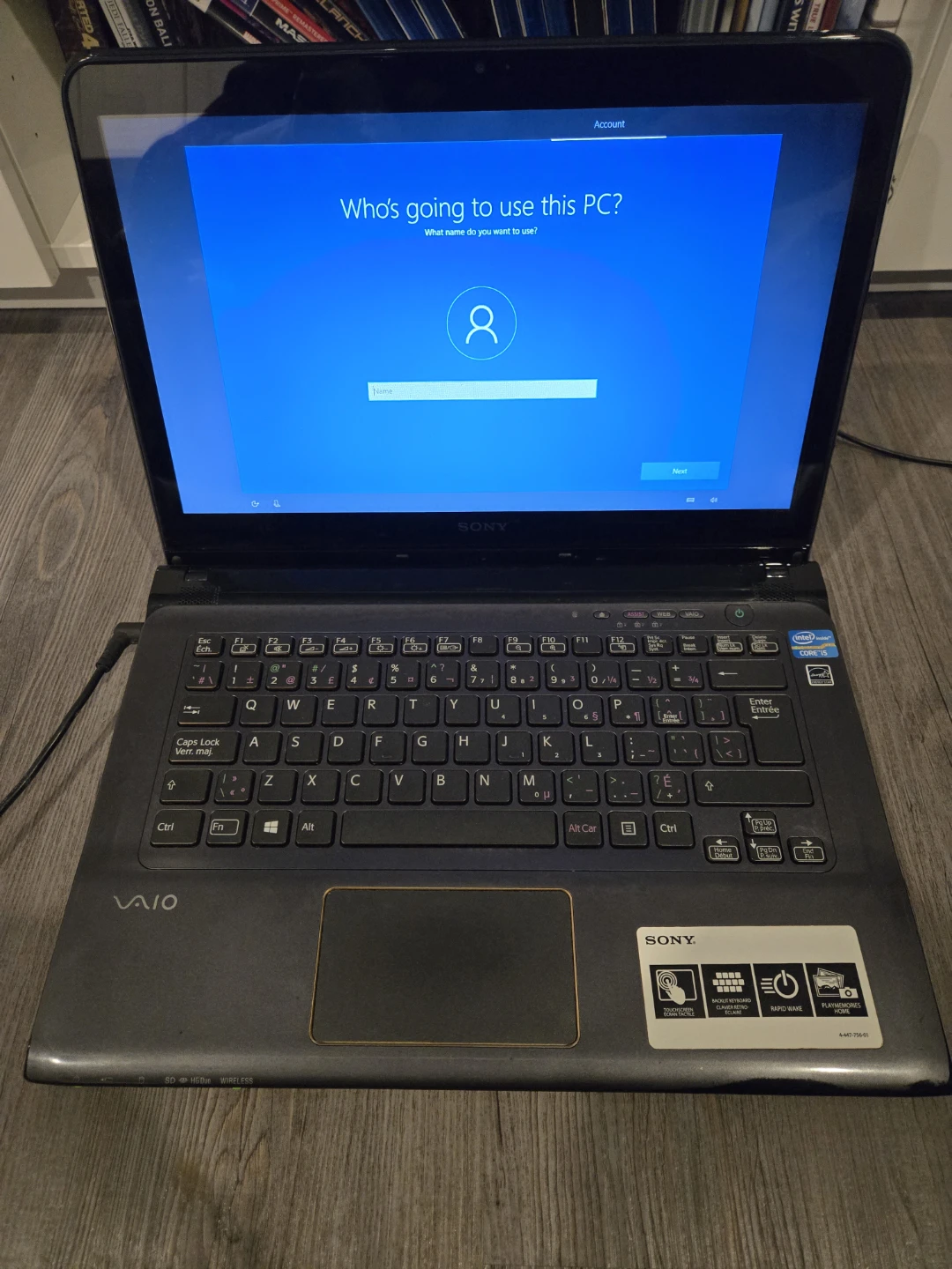Sony VAIO Intel Core i5 Laptop