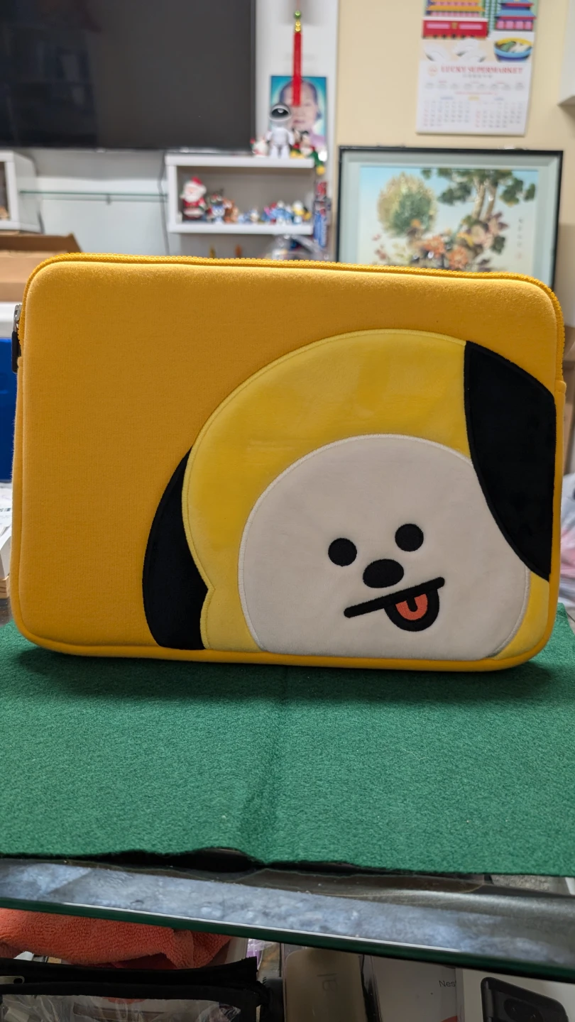 Yellow Chimmy BT21 Laptop Sleeve Case