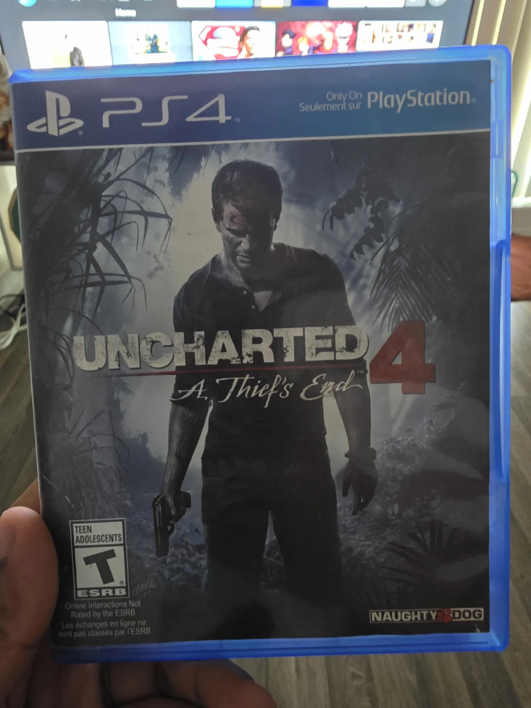 Uncharted 4: A Thief's End PS4 Video Game