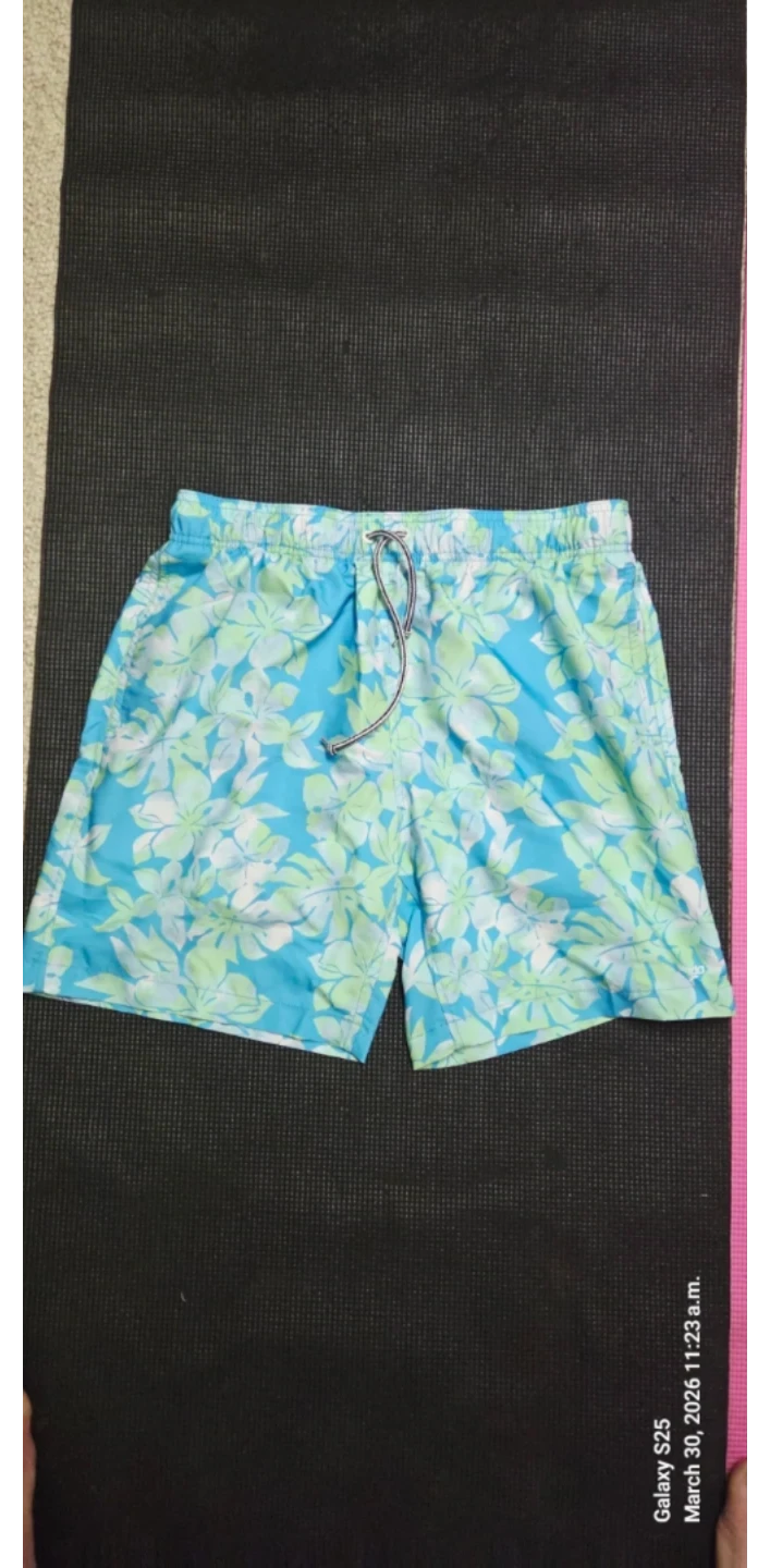 Speedo Floral Swim Trunks Size L