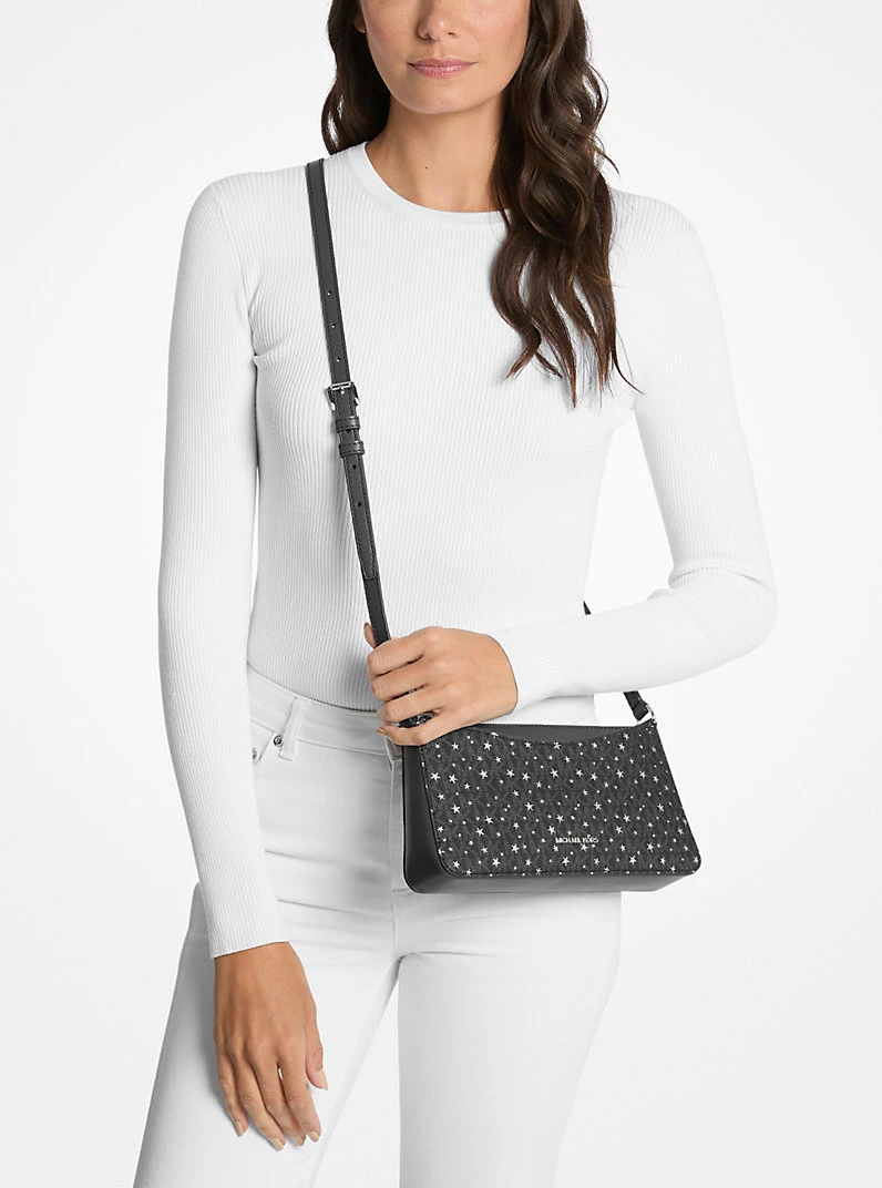 Michael Kors Arden Medium Printed Signature Logo Crossbody Bag - photo 3