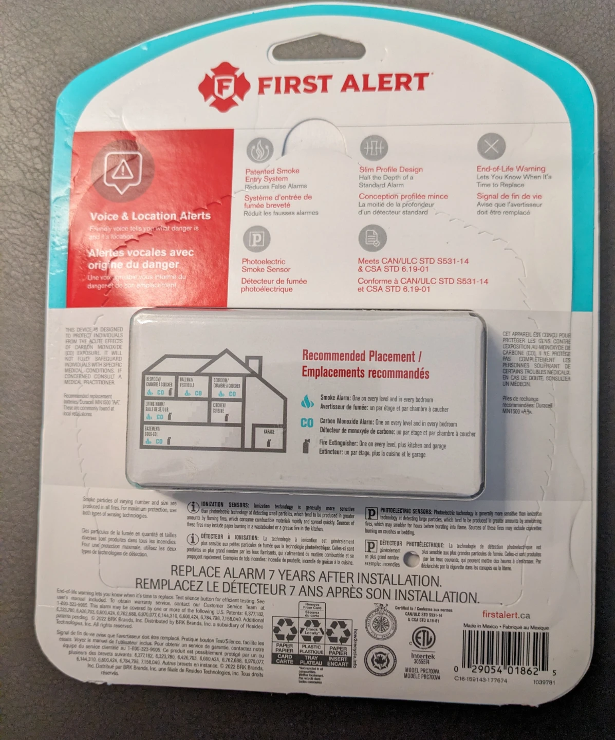 BRAND NEW FIRST ALERT SMOKE AND CARBON MONOXIDE ALARM - photo 2