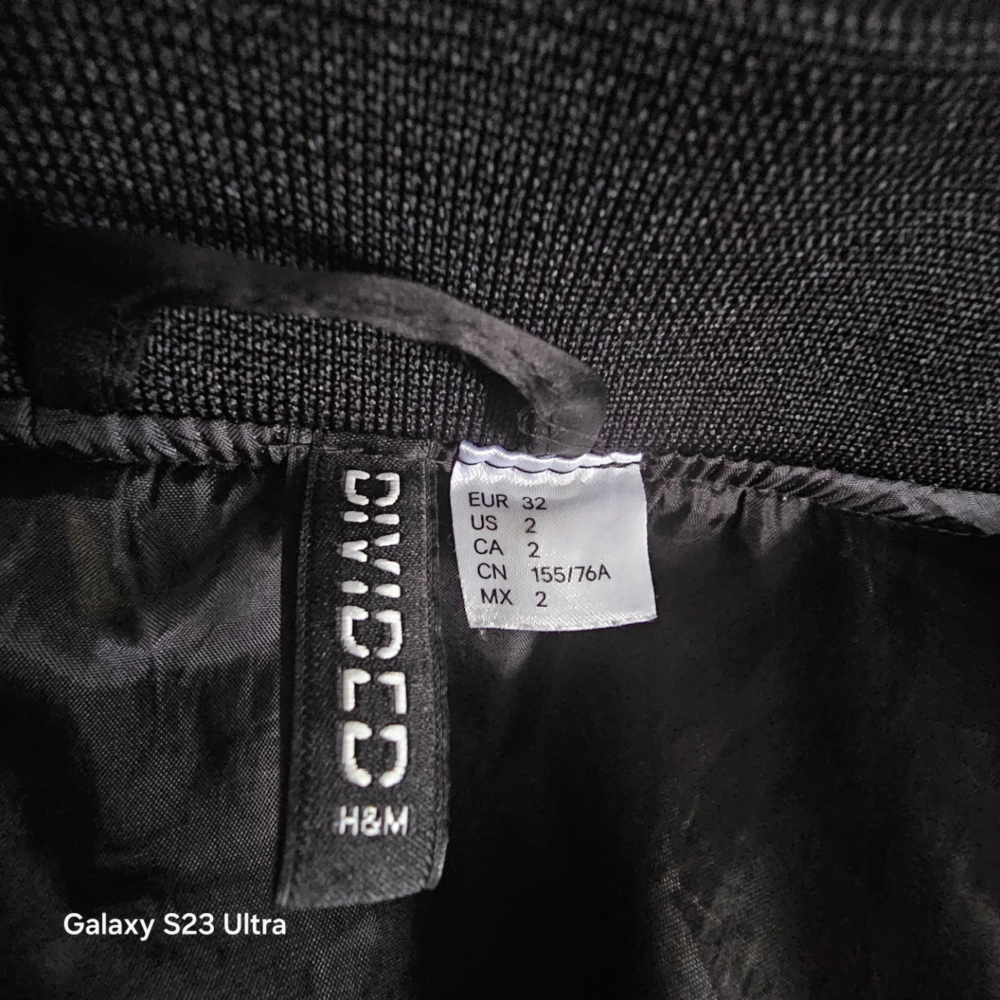 H&M Divided Black Bomber Jacket - US Size 2 - photo 3