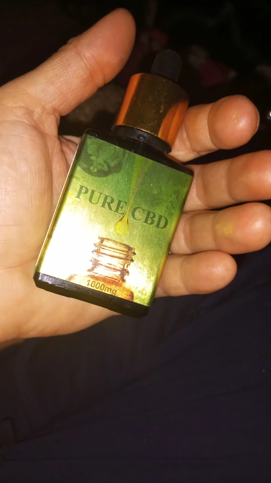 Pure CBD 1000mg Tincture Bottle