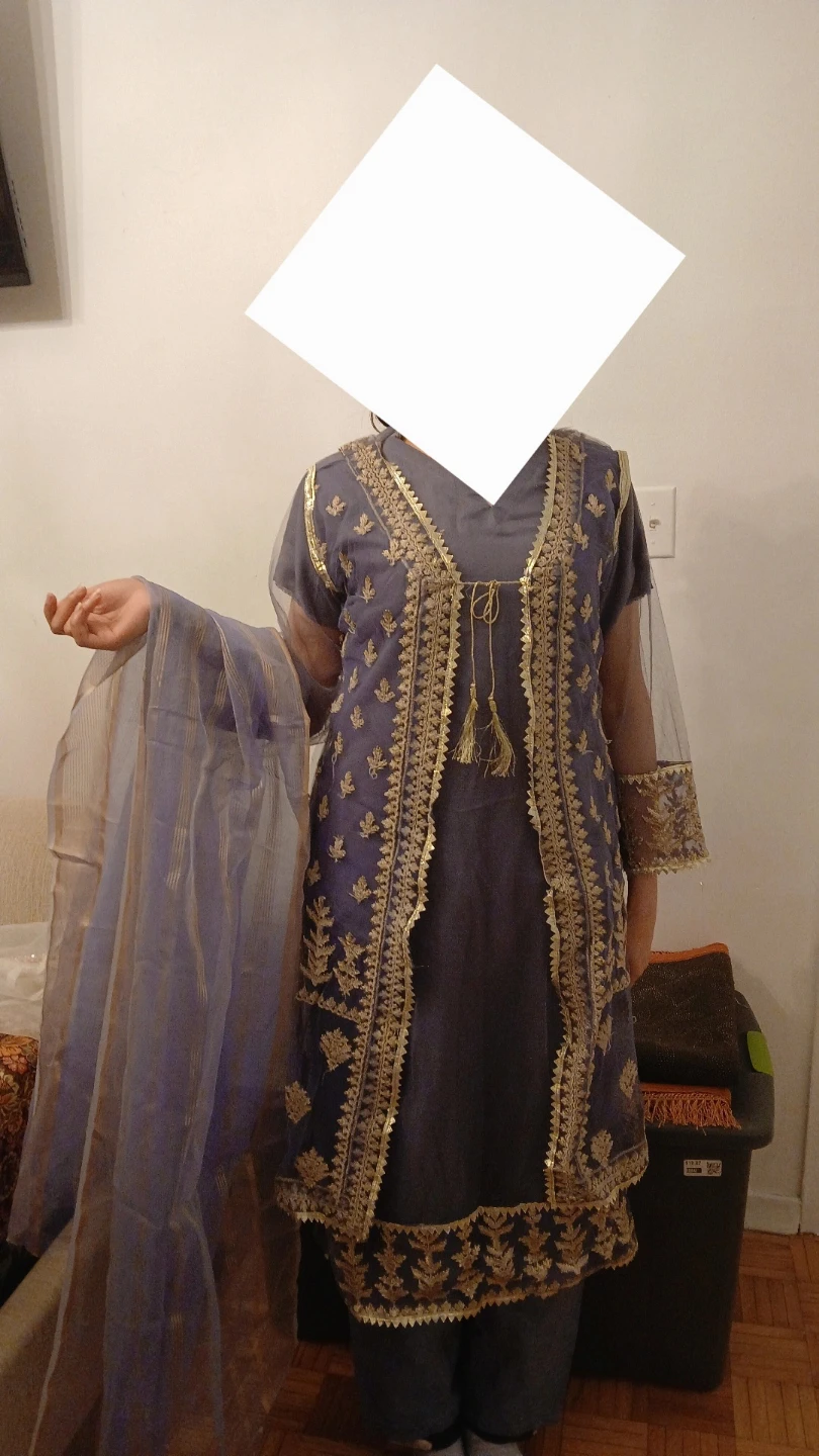 Women's Salwar Kameez Dupatta Set