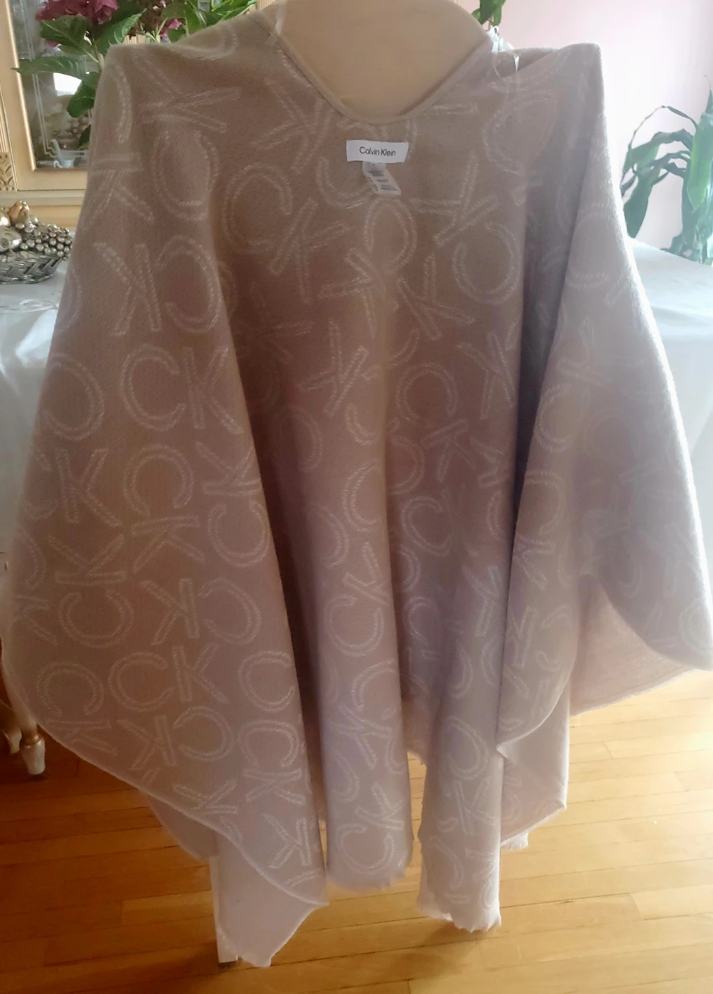 Calvin Klein Poncho Scarf