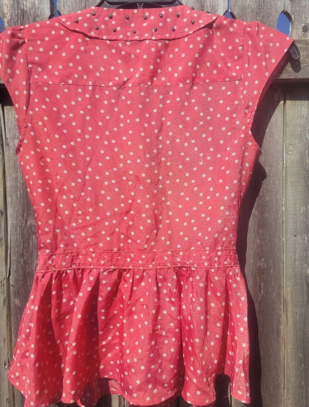 Laura Conrad Polka Dot Blouse - Size S - photo 2