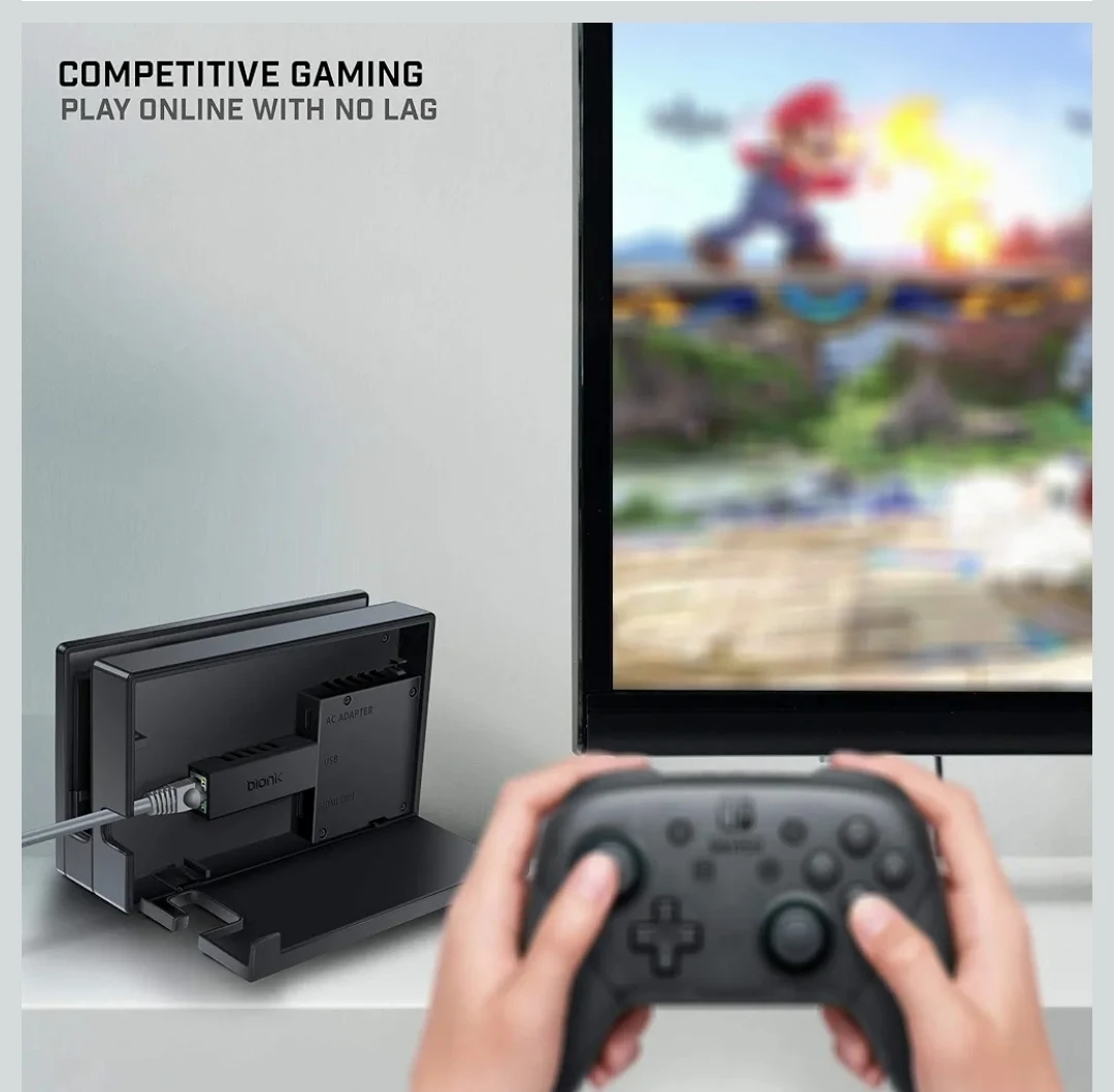 Bionik Giganet Adapter for Nintendo Switch NEW - photo 2