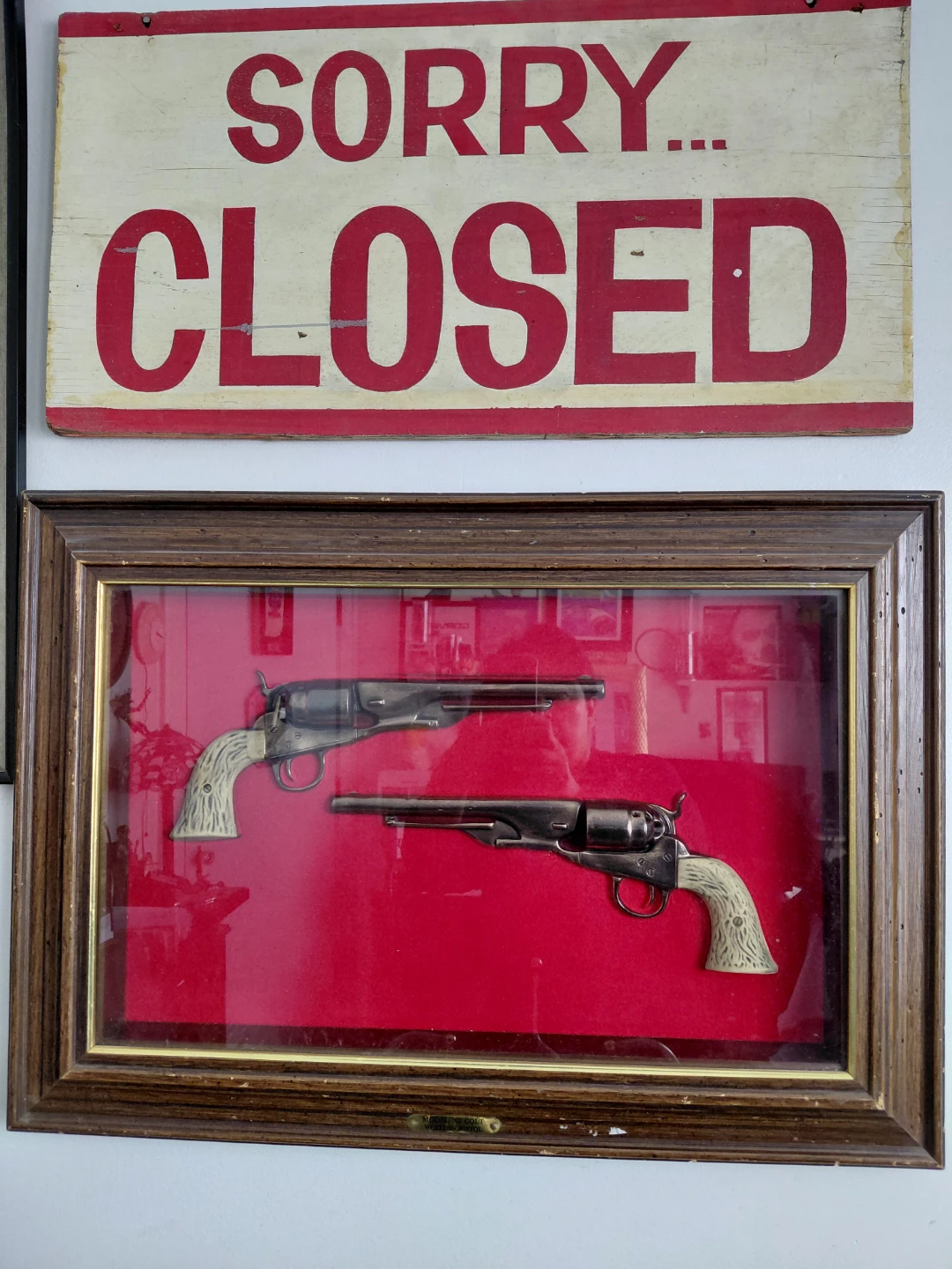 Wall art decor Colt Model '62 Western