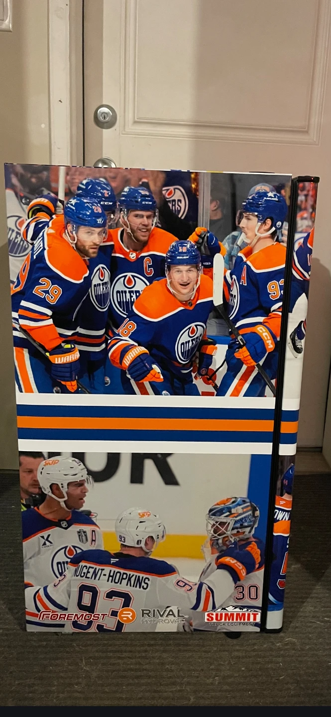 Edmonton Oilers Fridge - photo 4