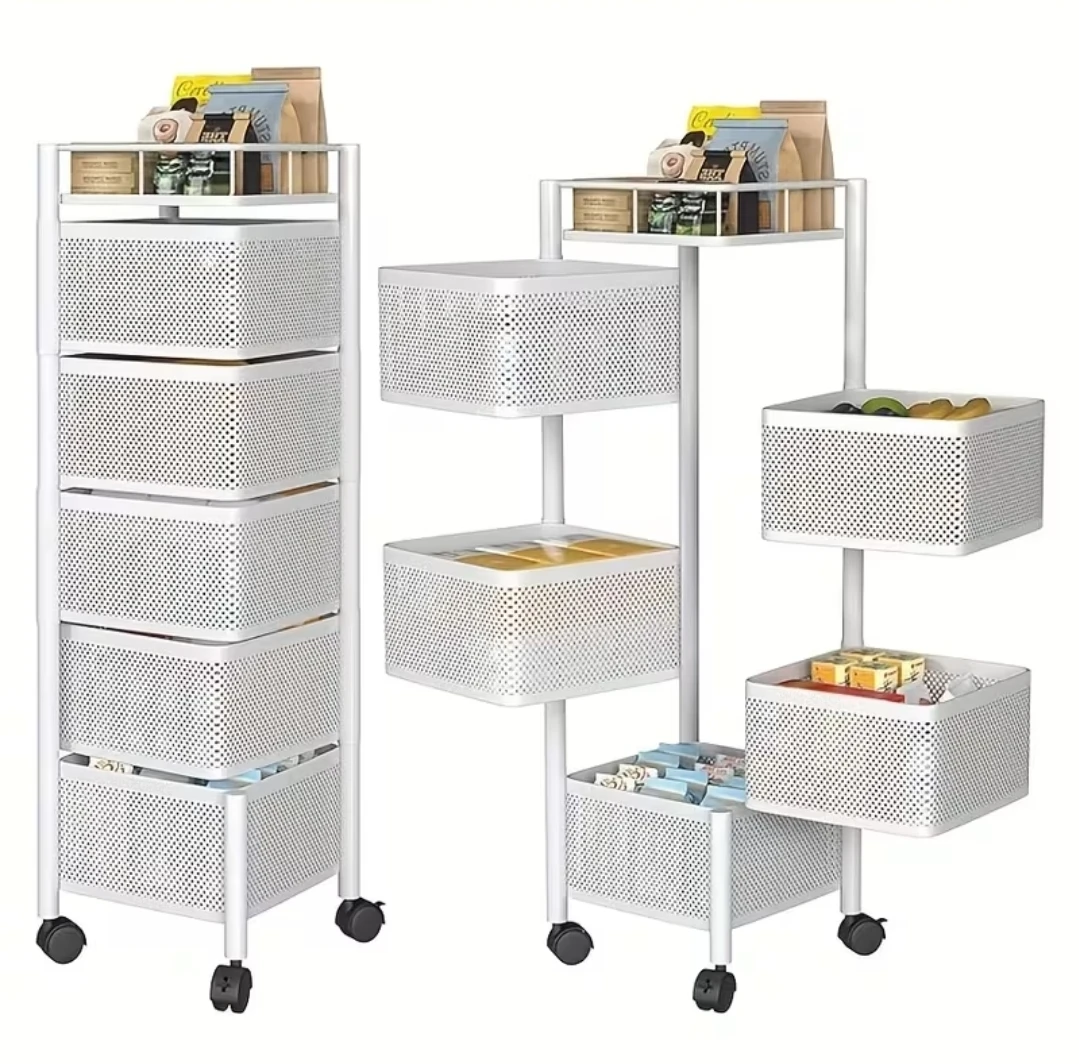 Brand new in box - White Rolling Storage Cart Organizer