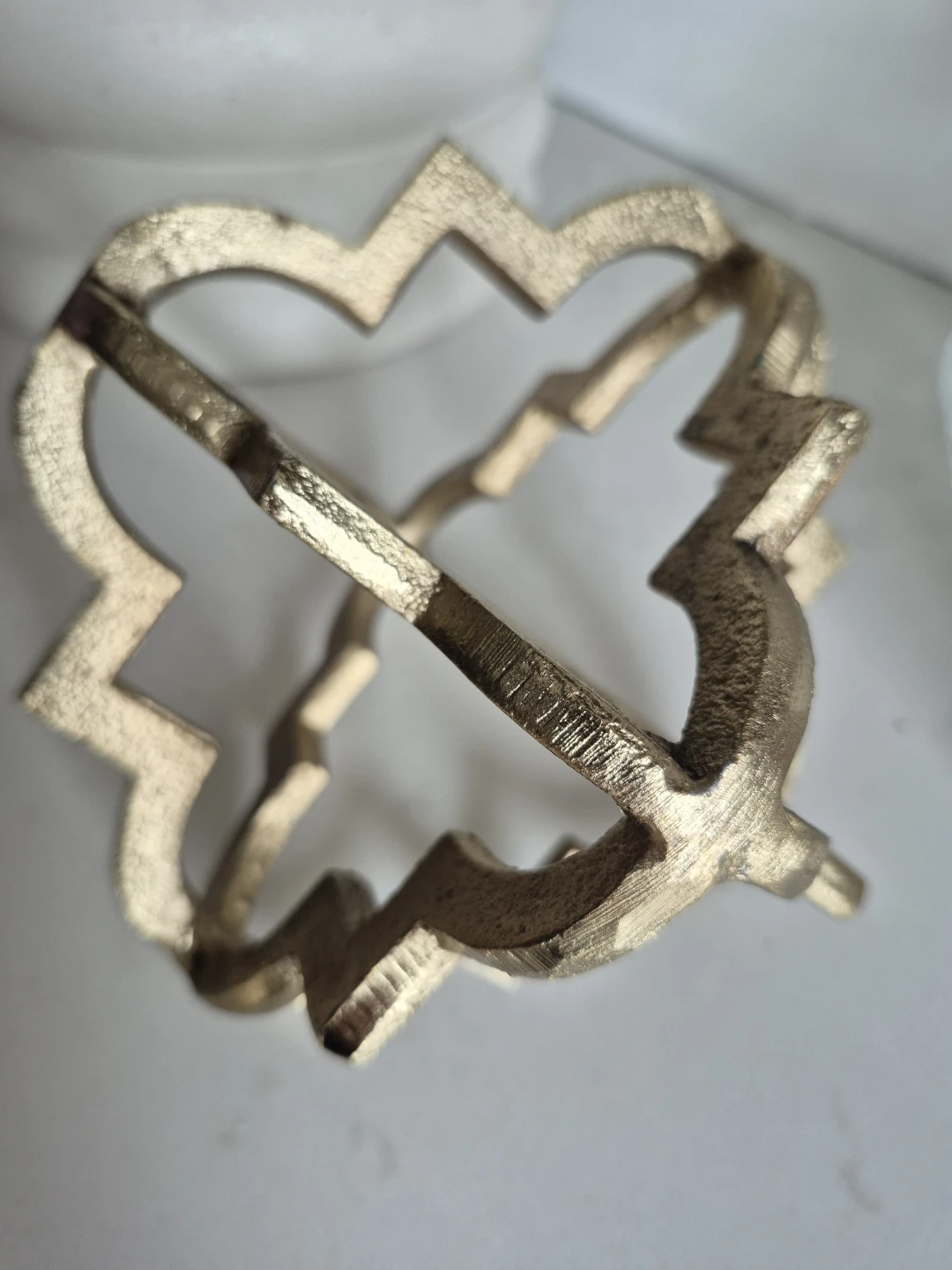 Gold Geometric Decorative Object - photo 2