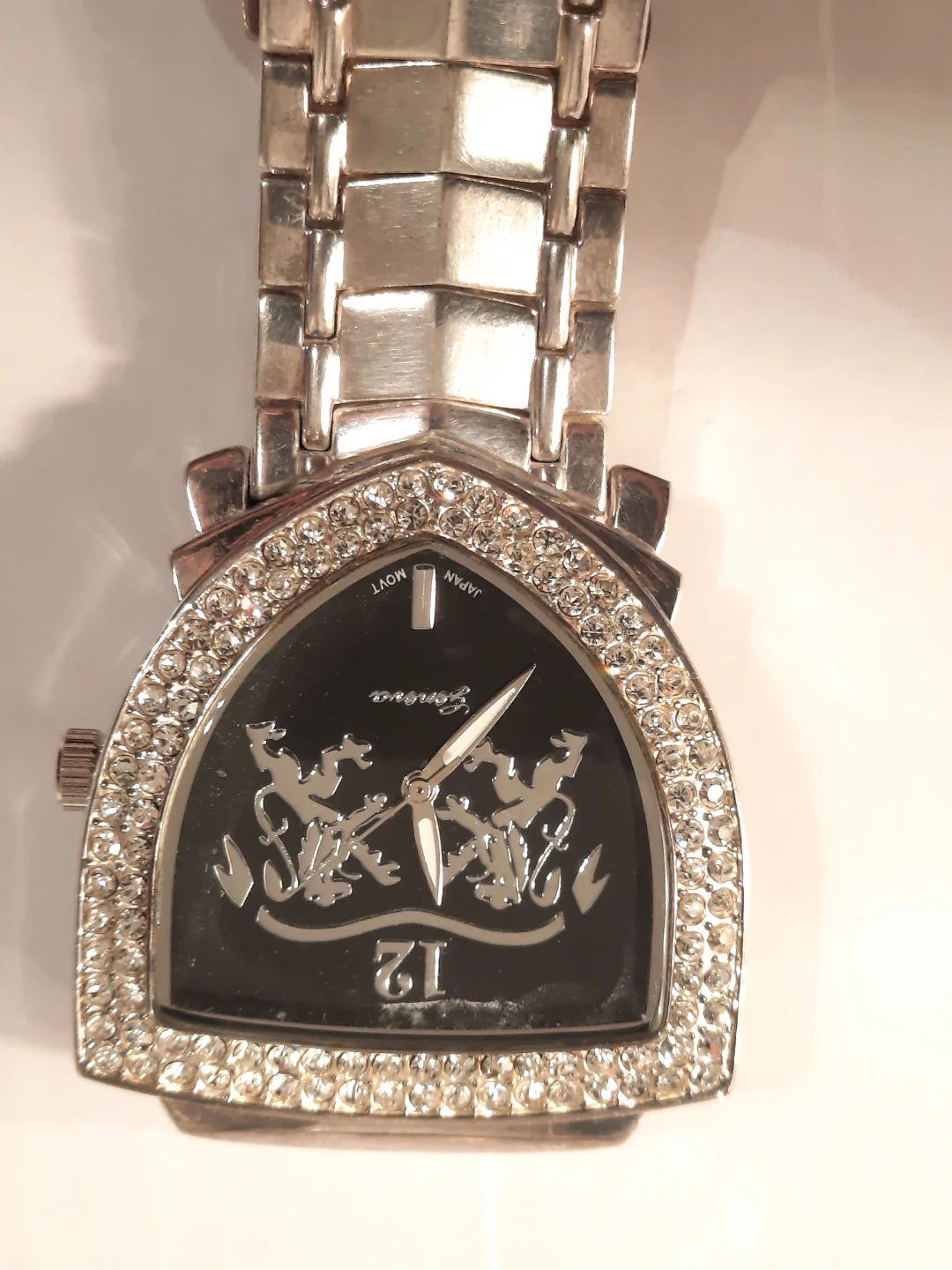 Geneva  Rhinestone Shield Watch - photo 3