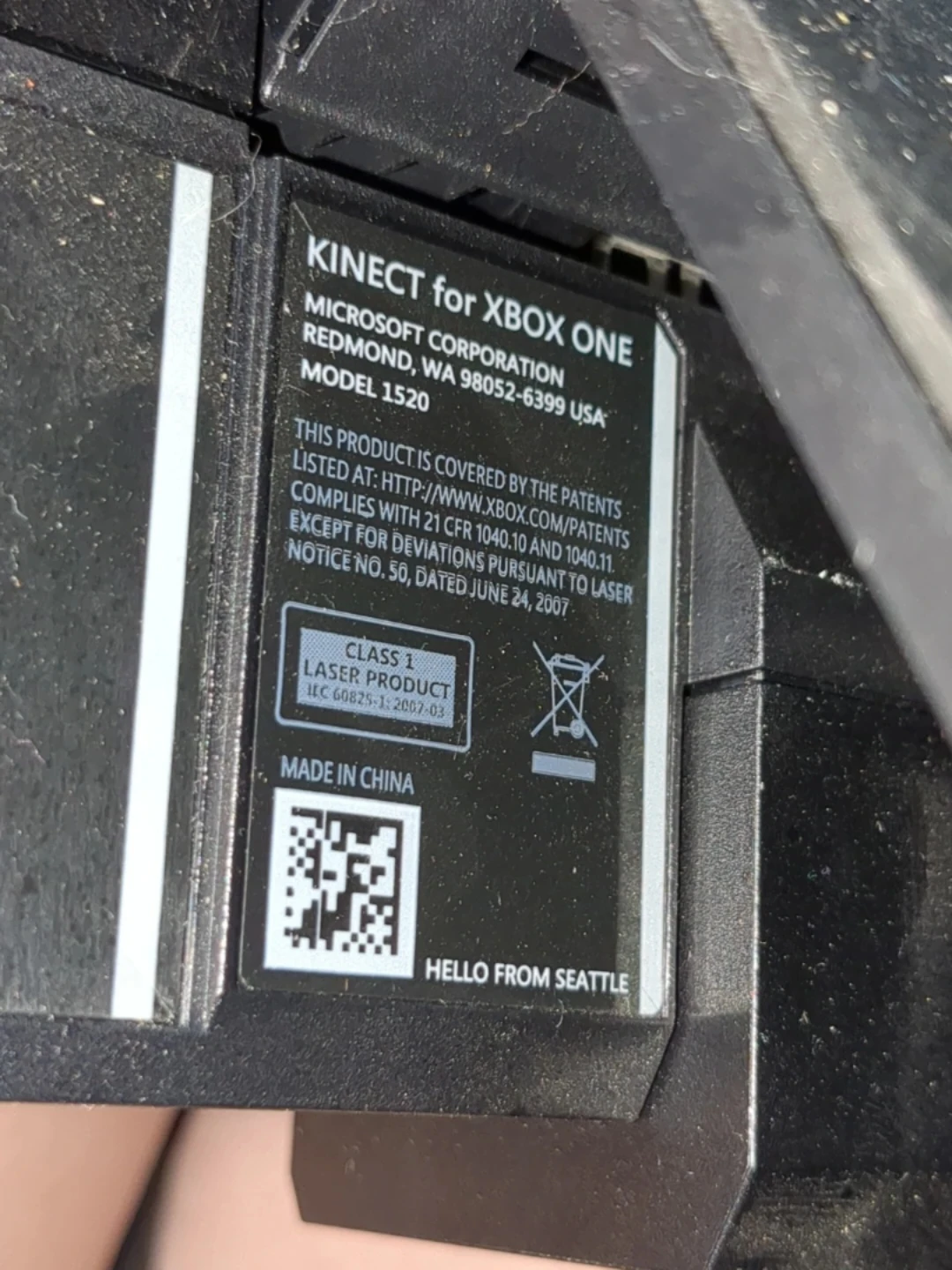 Xbox One Kinect Sensor Model 1520 - photo 4