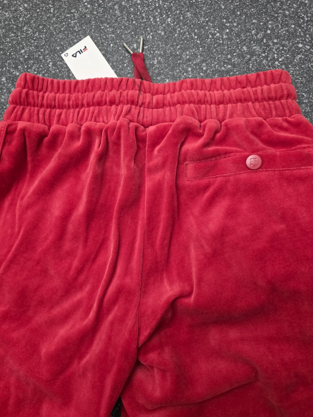 Fila Velour Joggers Red XS - photo 5