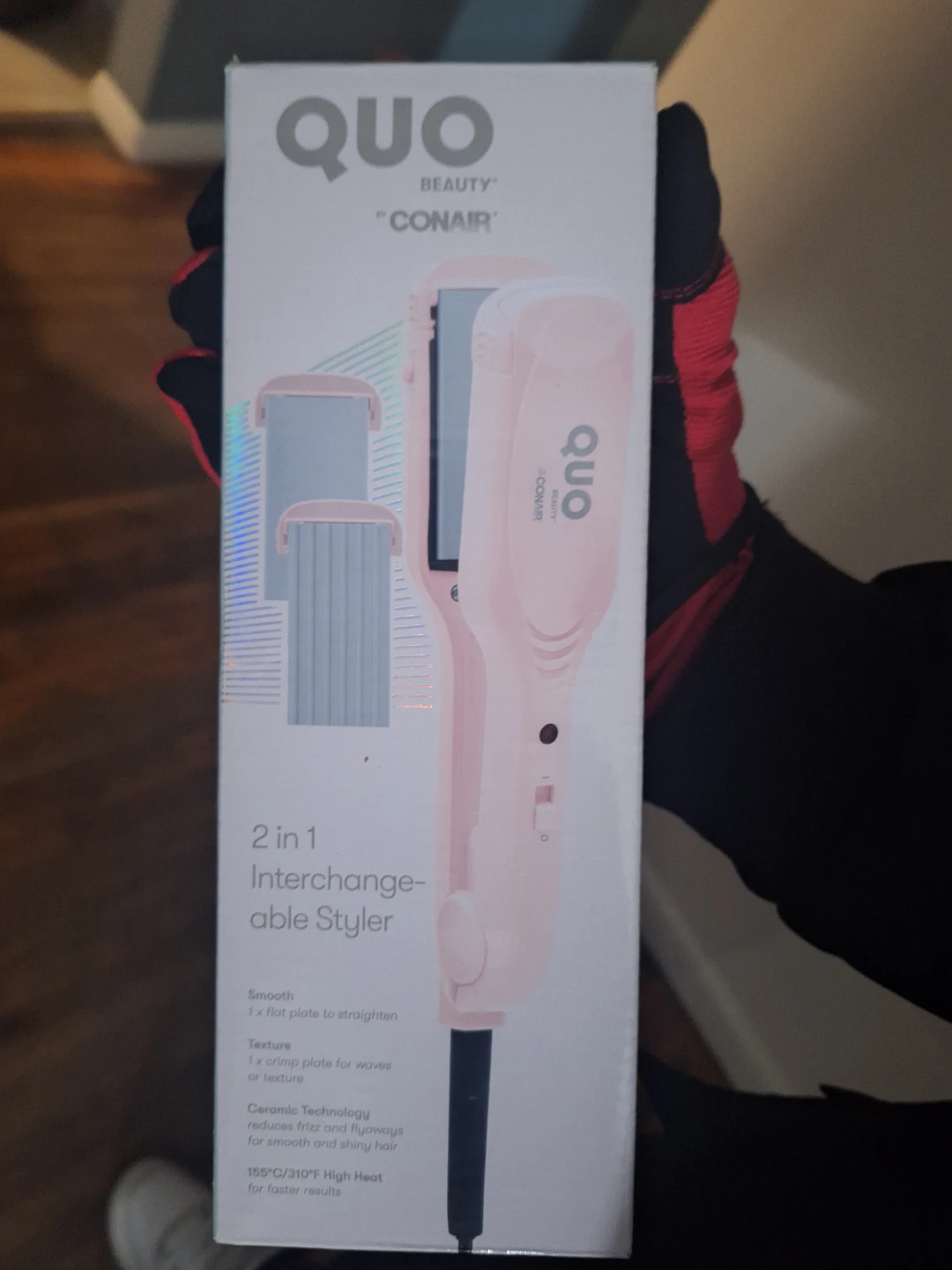 QUO BEAUTY by CONAIR 2-in-1 Interchangeable Styler