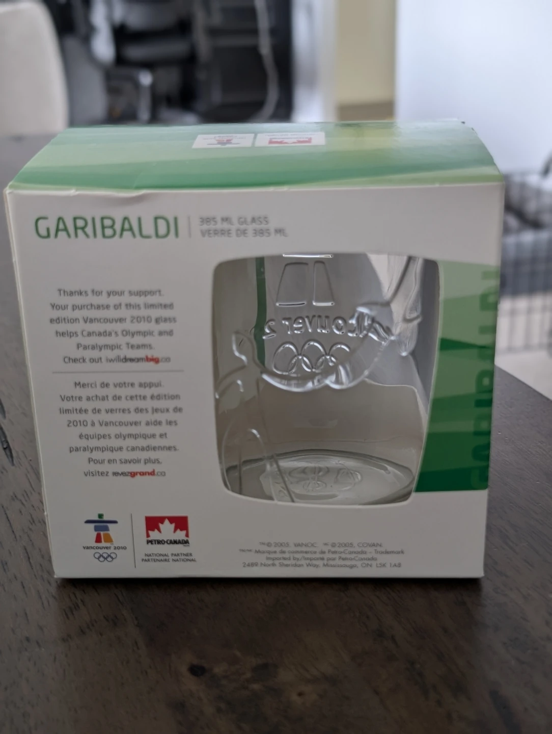 Vintage Garibaldi Vancouver 2010 Olympics 385 ML Glass - photo 2