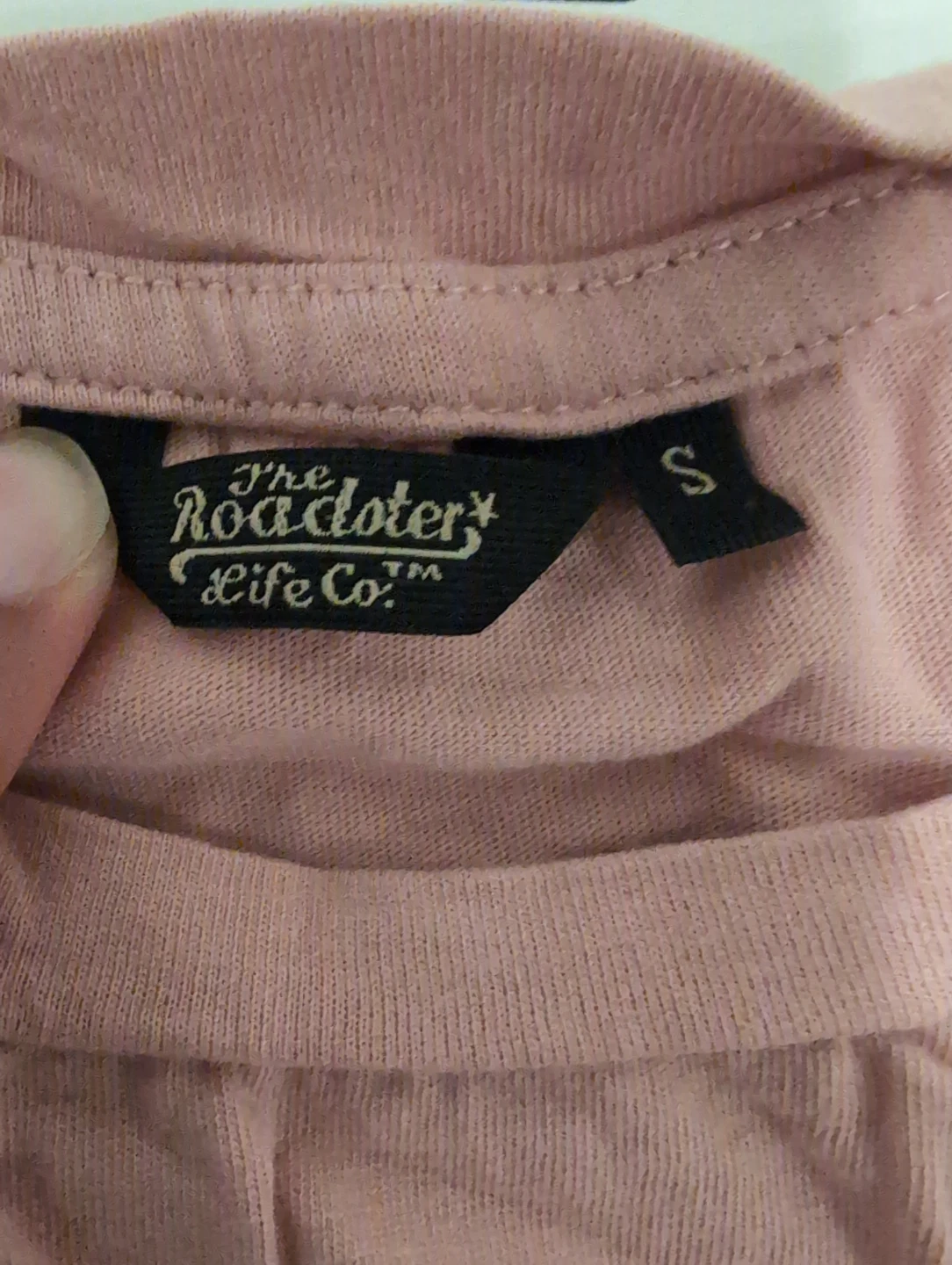 The Roadster Life Co. Pink Crop Top T-Shirt - Size S