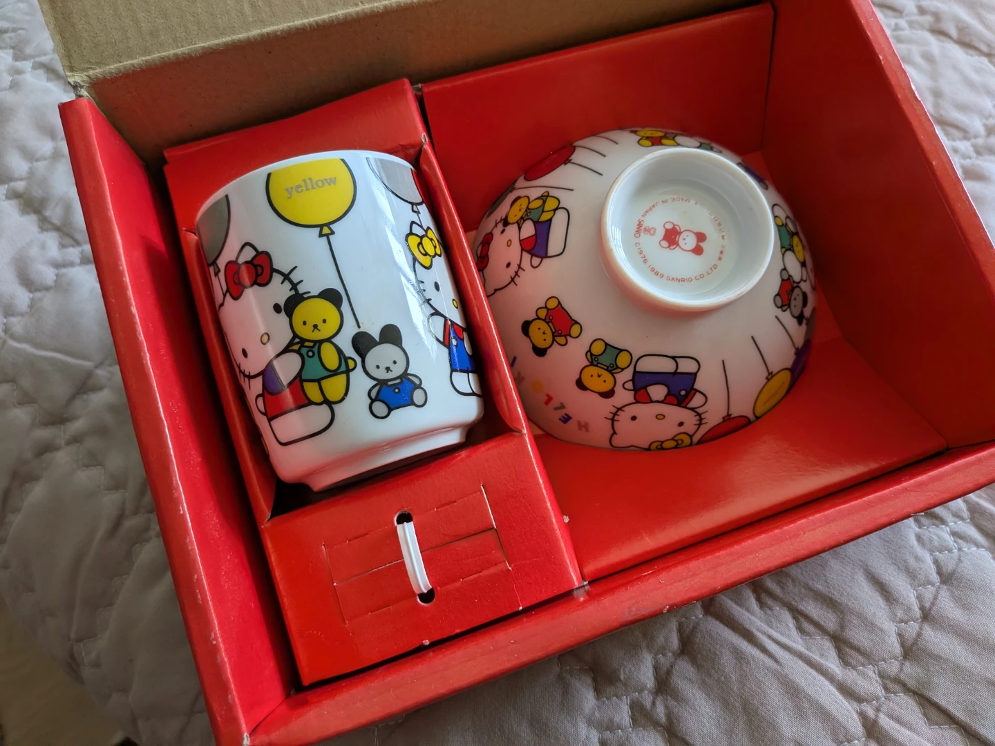 Hello Kitty Cup and Bowl Set - photo 2