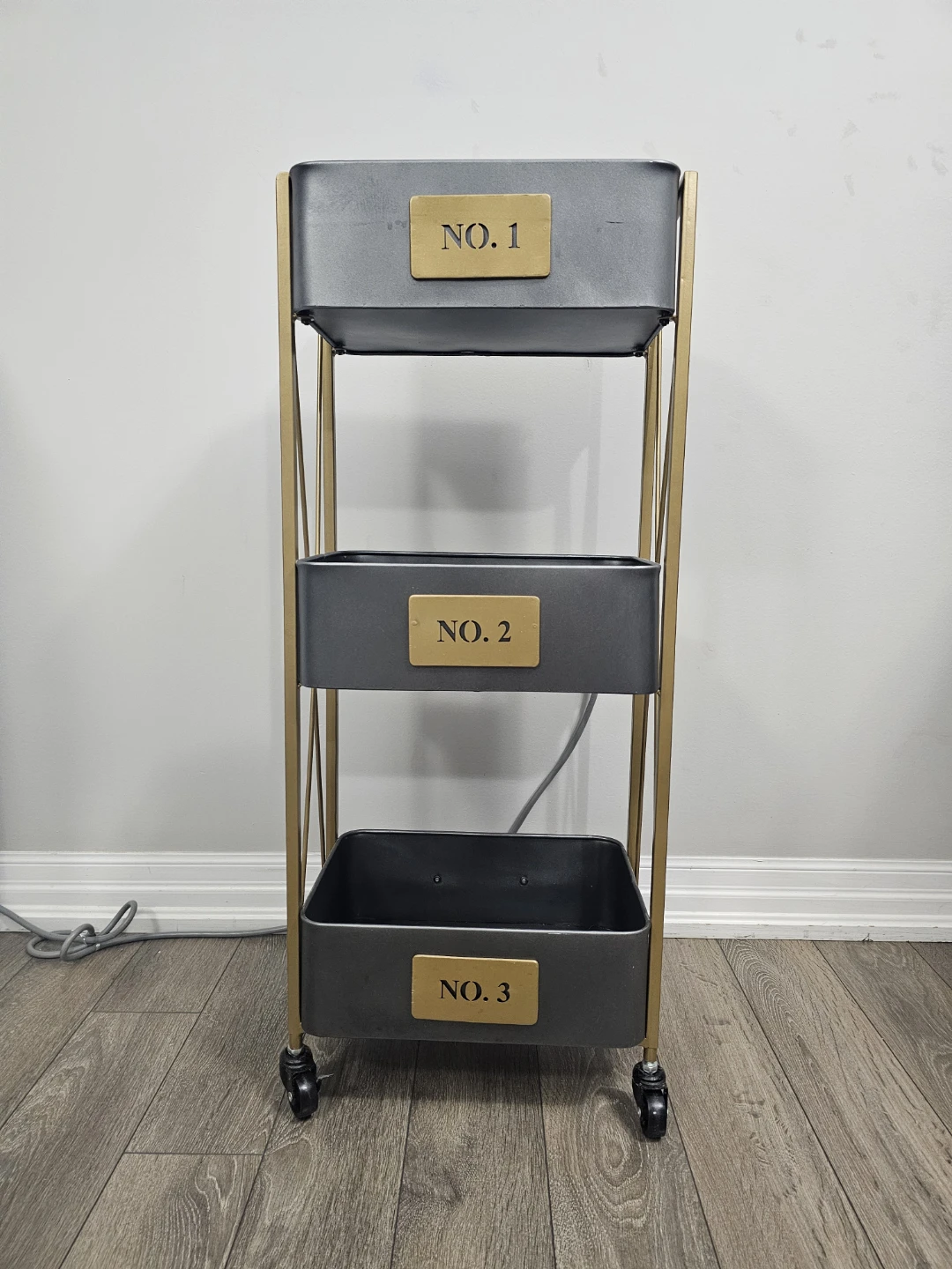 3-Tier Rolling Cart - photo 3