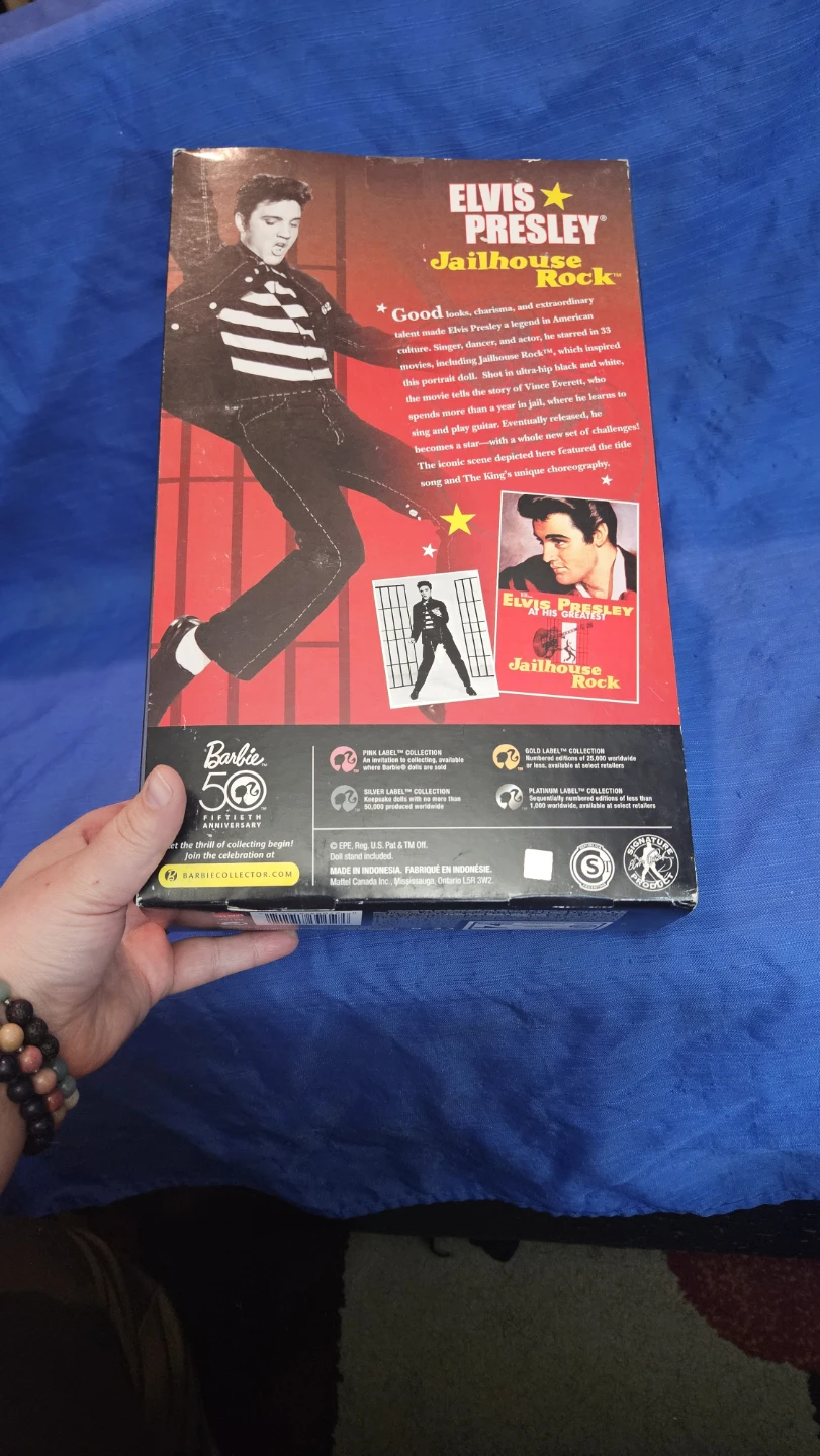 Barbie Elvis Presley Jailhouse Rock Collector Doll - photo 2