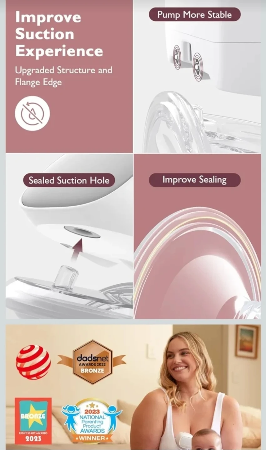 New Momcozy S9 Pro Updated Hands Free Breast Pump - photo 5