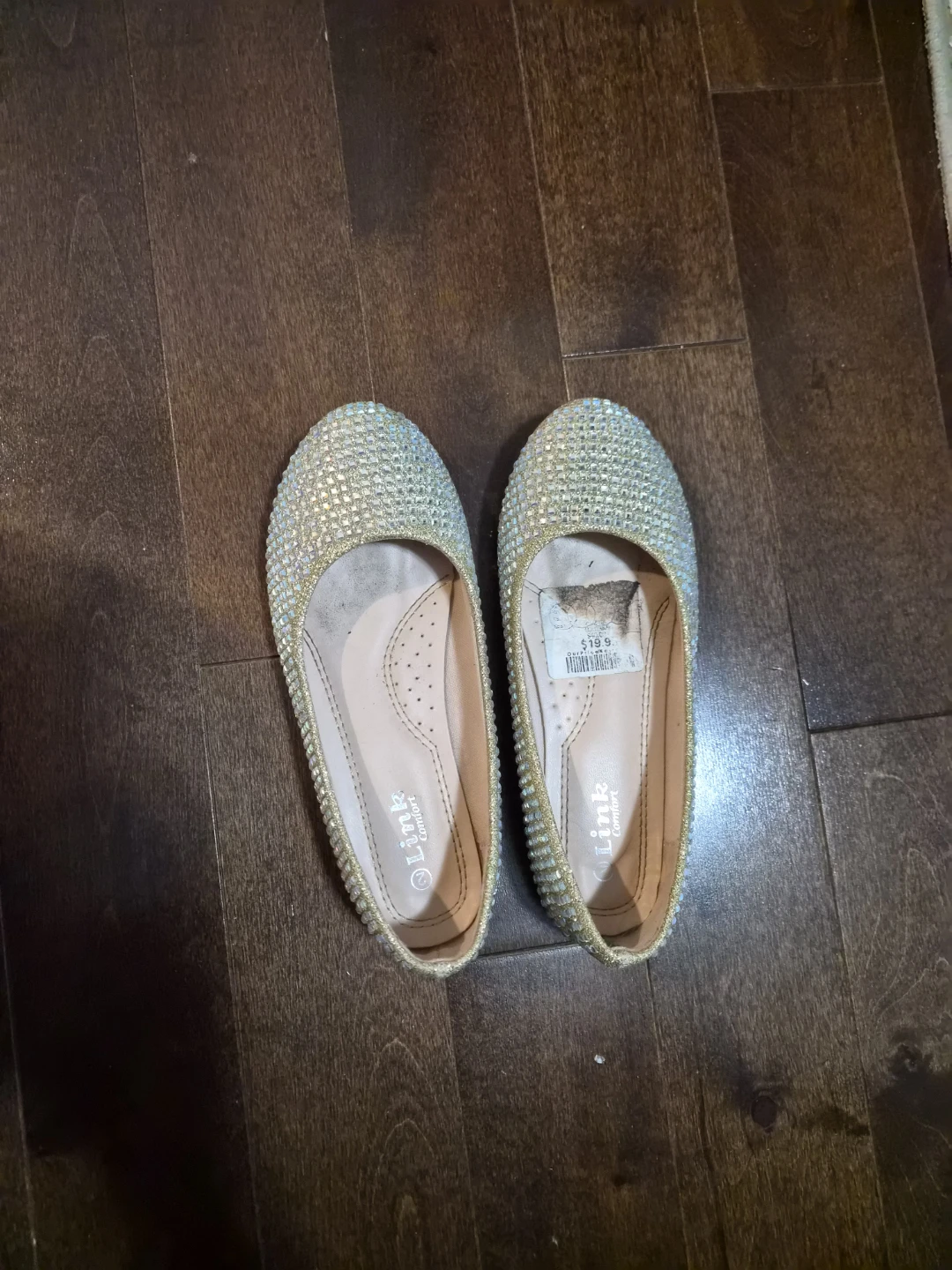 Link Comfort Women's Rhinestone Ballet Flats - photo 2
