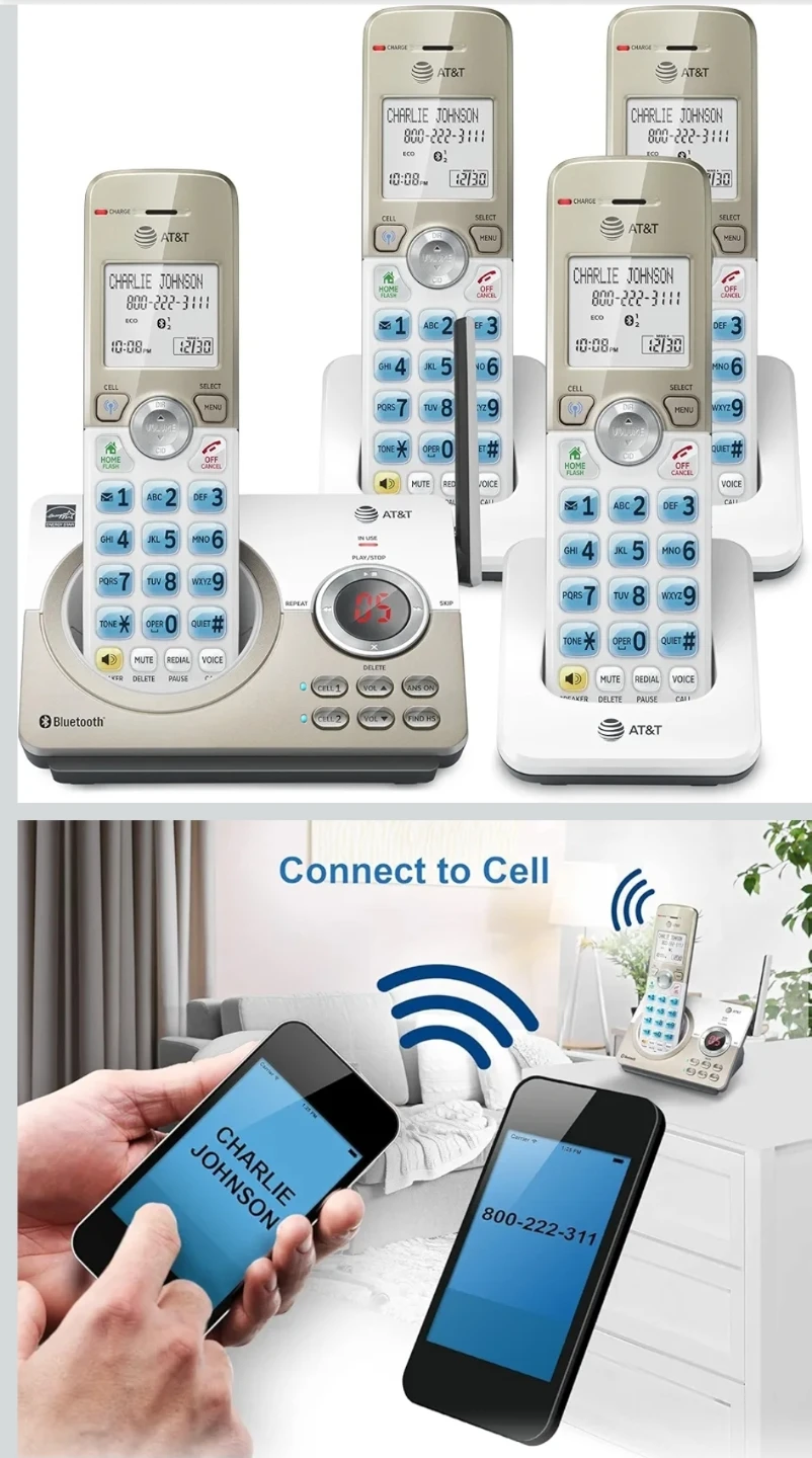 AT&T Smart Call Blocker Cordless Phone System