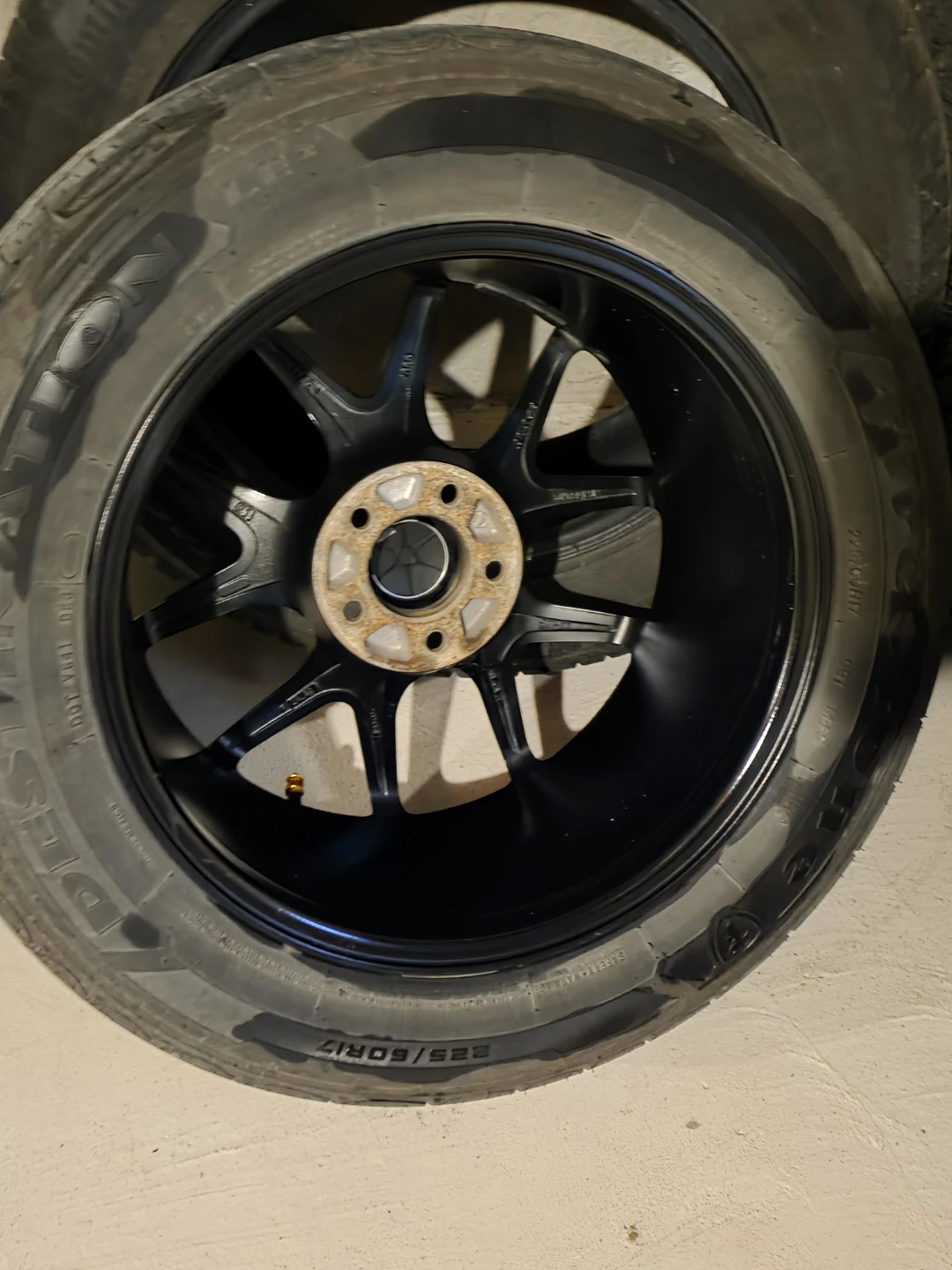 Set of 4 Gloss Black Alloy Wheels - photo 5