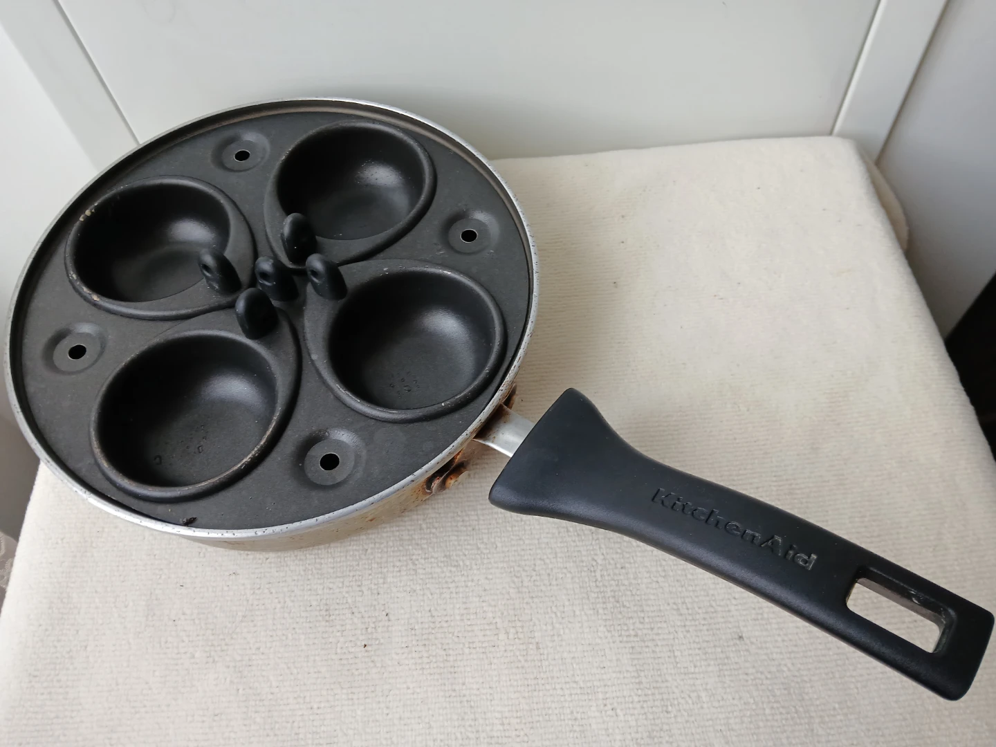 KitchenAid Egg Poacher Pan available.