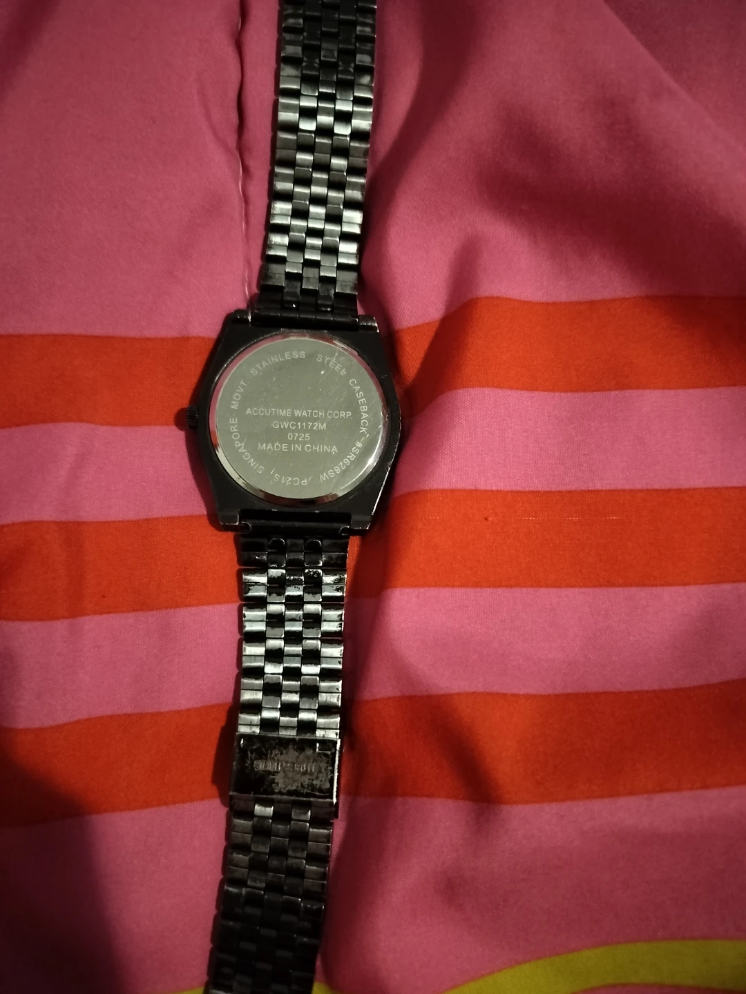 Accutime GWC1172M Stainless Steel Watch - photo 2
