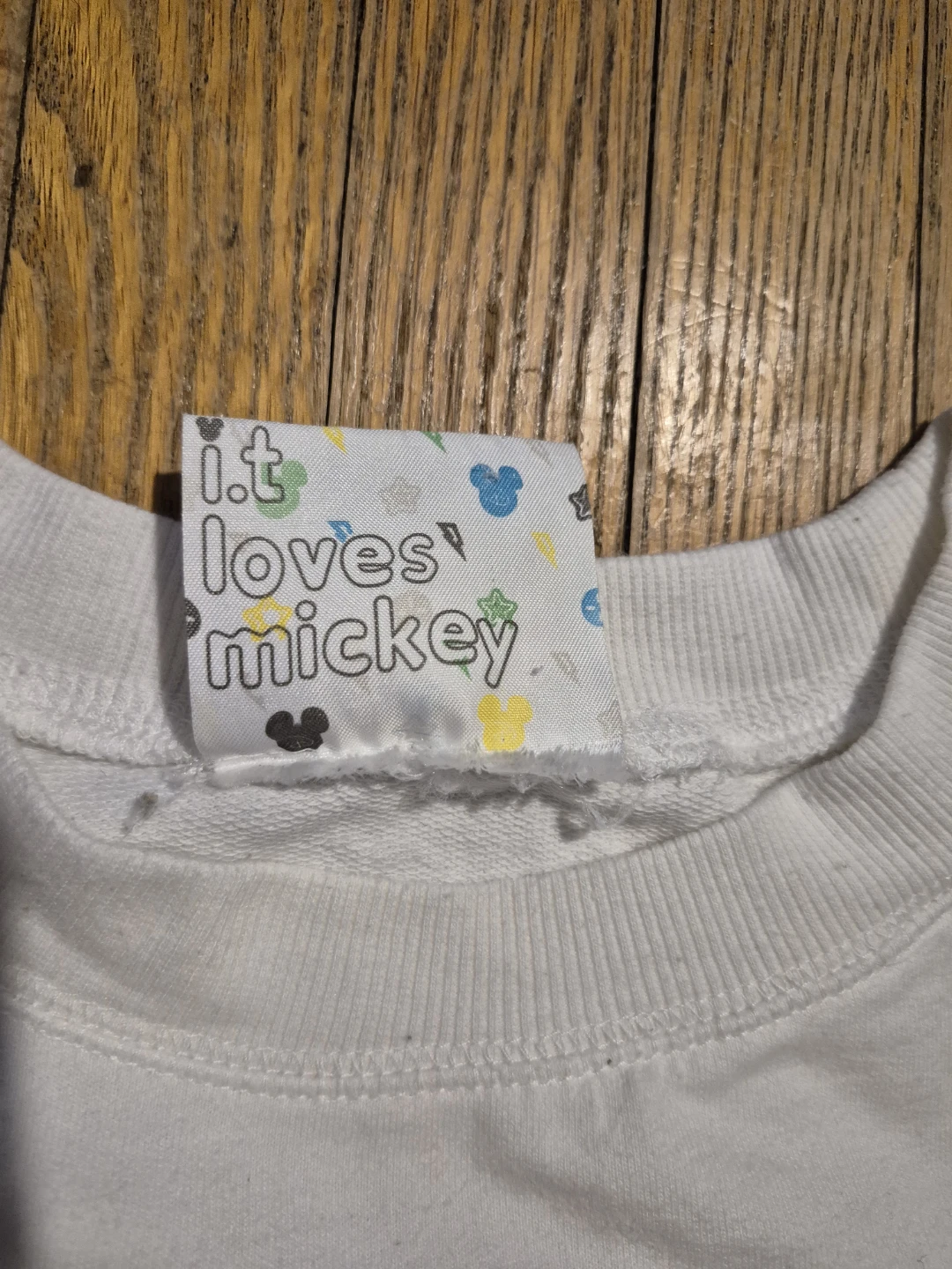 White Tom and Jerry Short Sleeve Sweatshirt - photo 2