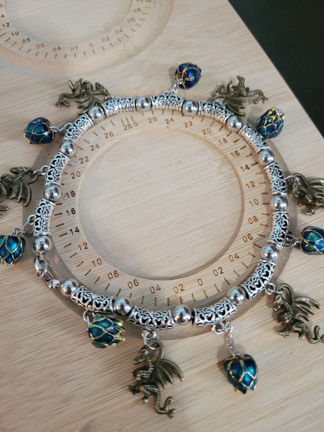 Handmade Dragon Charm Bracelet - photo 4