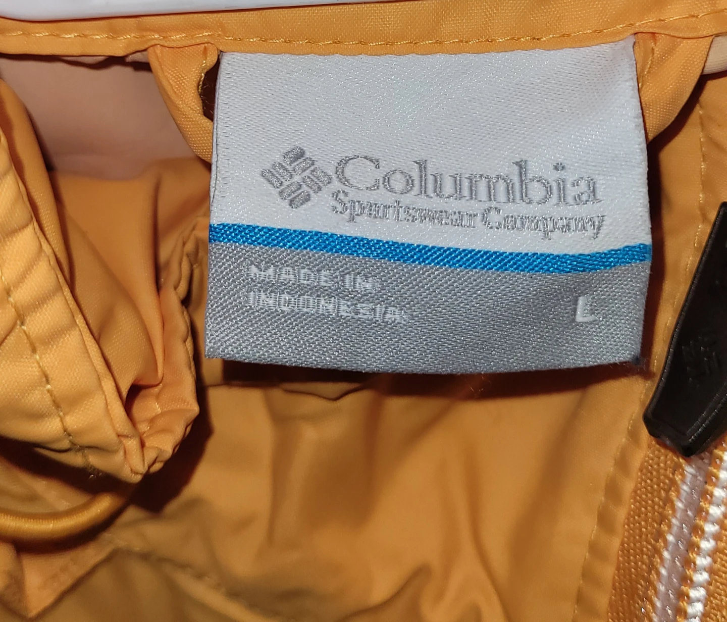 Columbia Sportswear Company Jacket - Size L - Yellow - photo 2