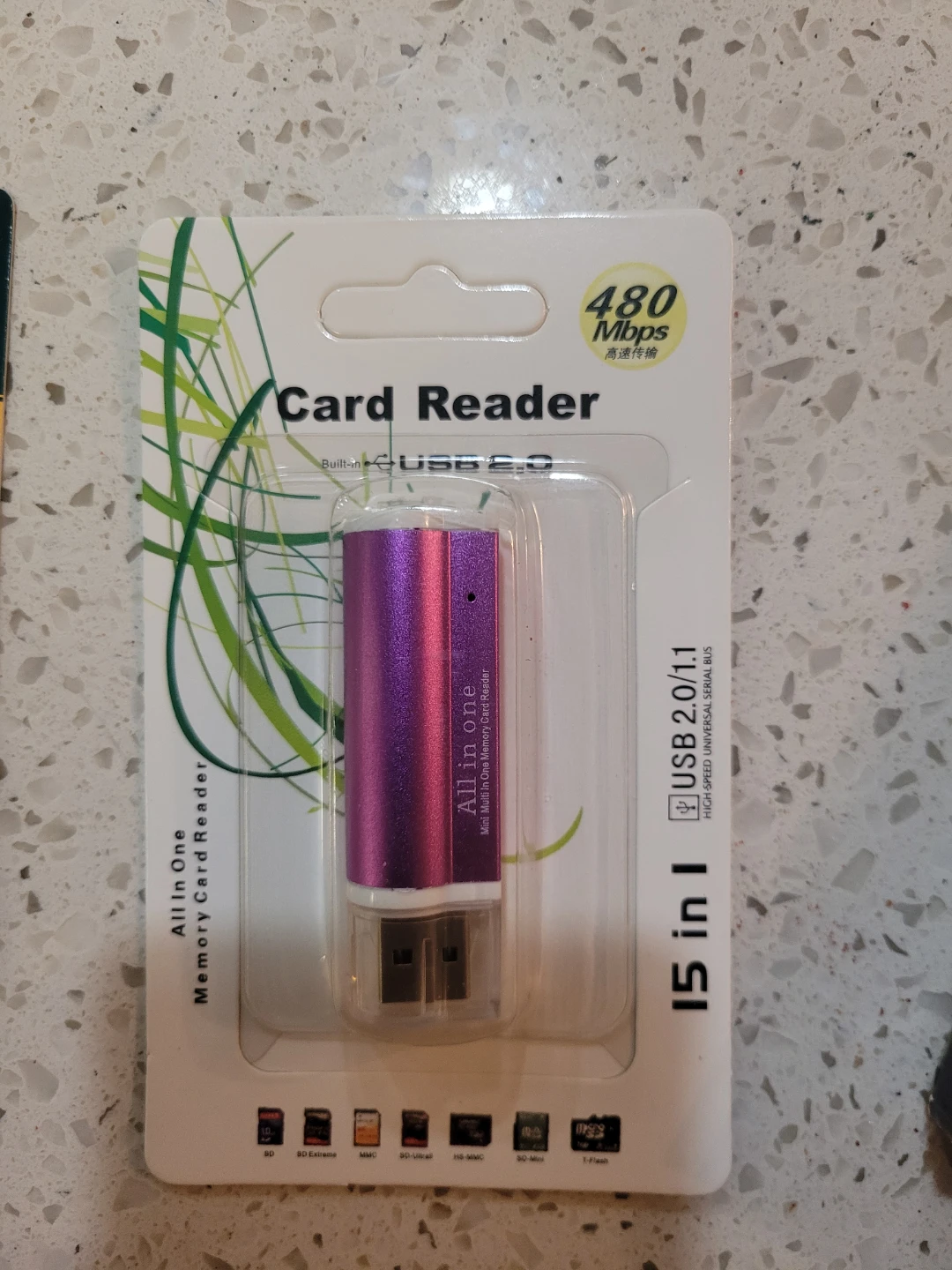 All in One Memory Card Reader USB 2.0