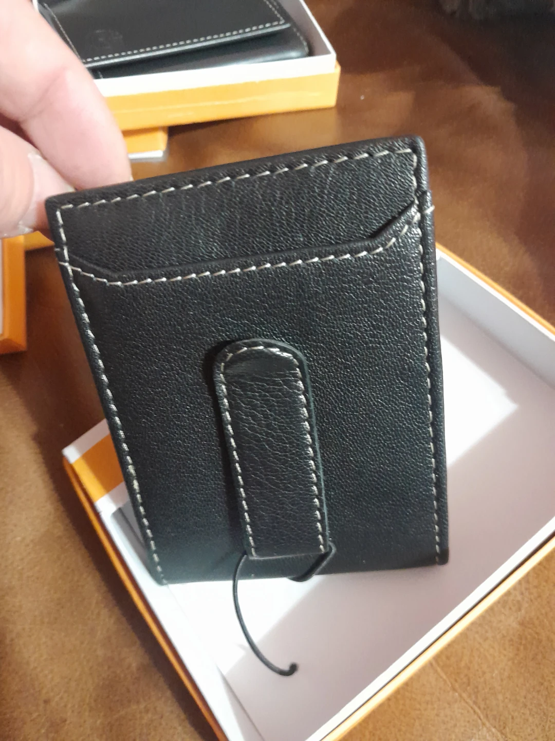 Timberland Genuine Leather Wallets (Black and Brown) - photo 4