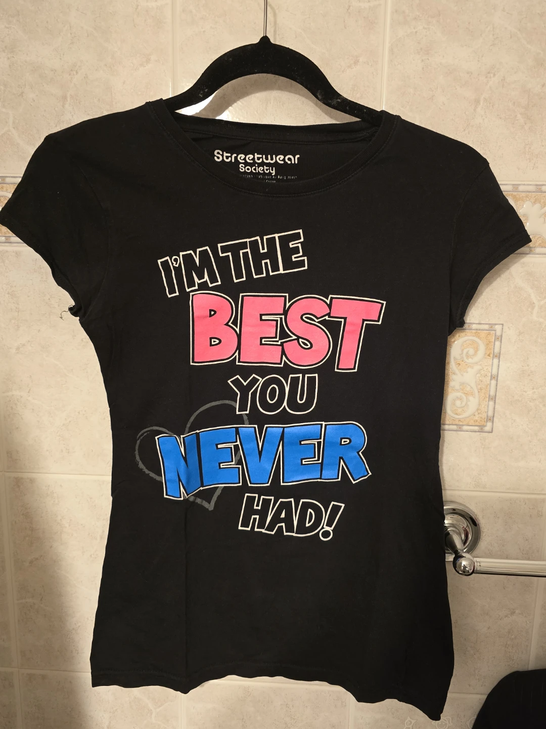 Streetwear society T-shirt size L , fits smaller